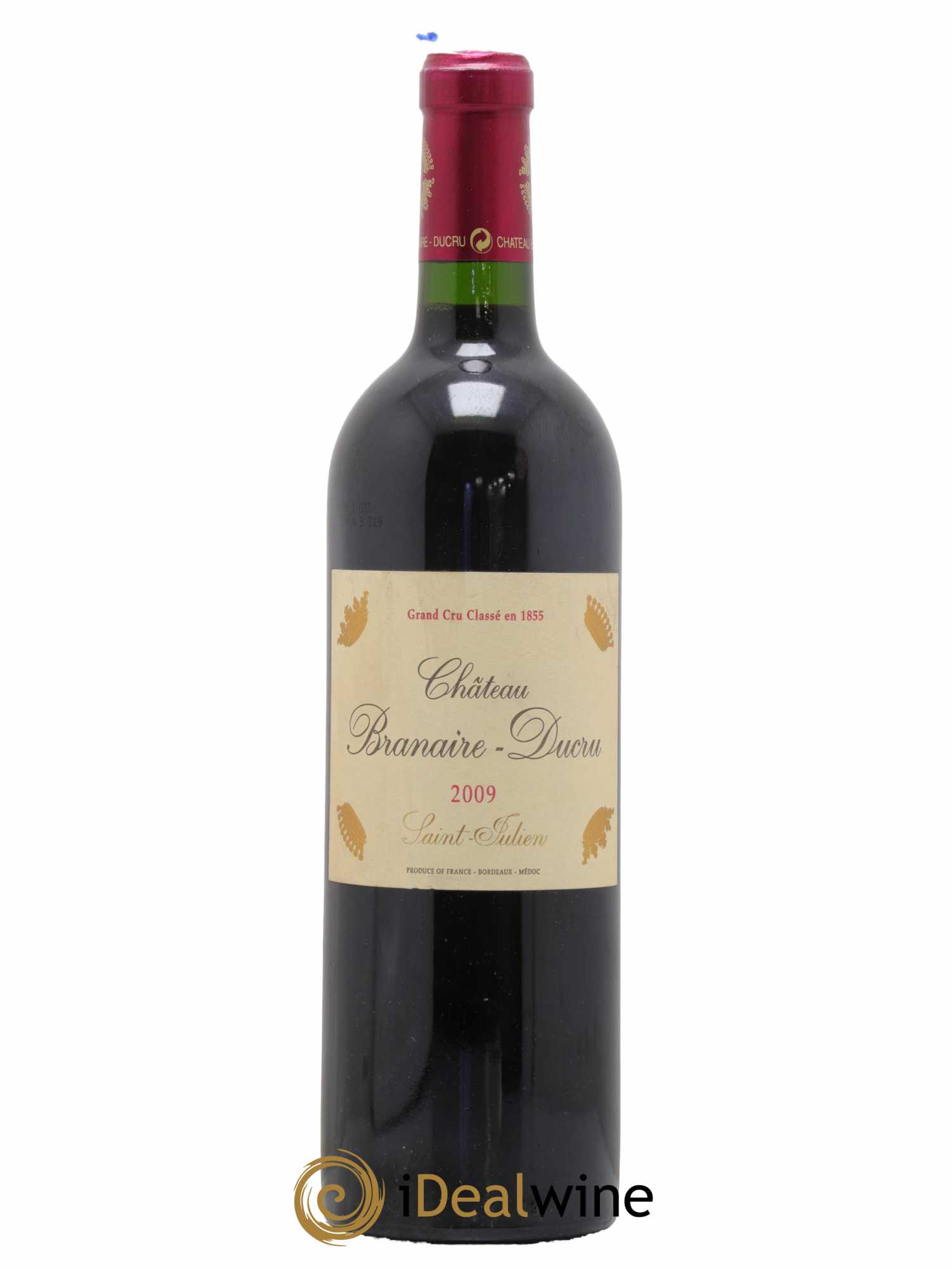 Château Branaire Ducru 4ème Grand Cru Classé 2009 - Lot de 1 bouteille - 0