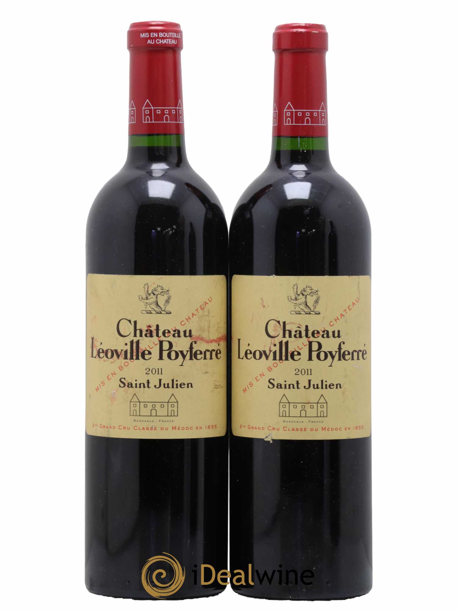 Château Léoville Poyferré 2ème Grand Cru Classé 2011 - Lot de 2 bouteilles - 0