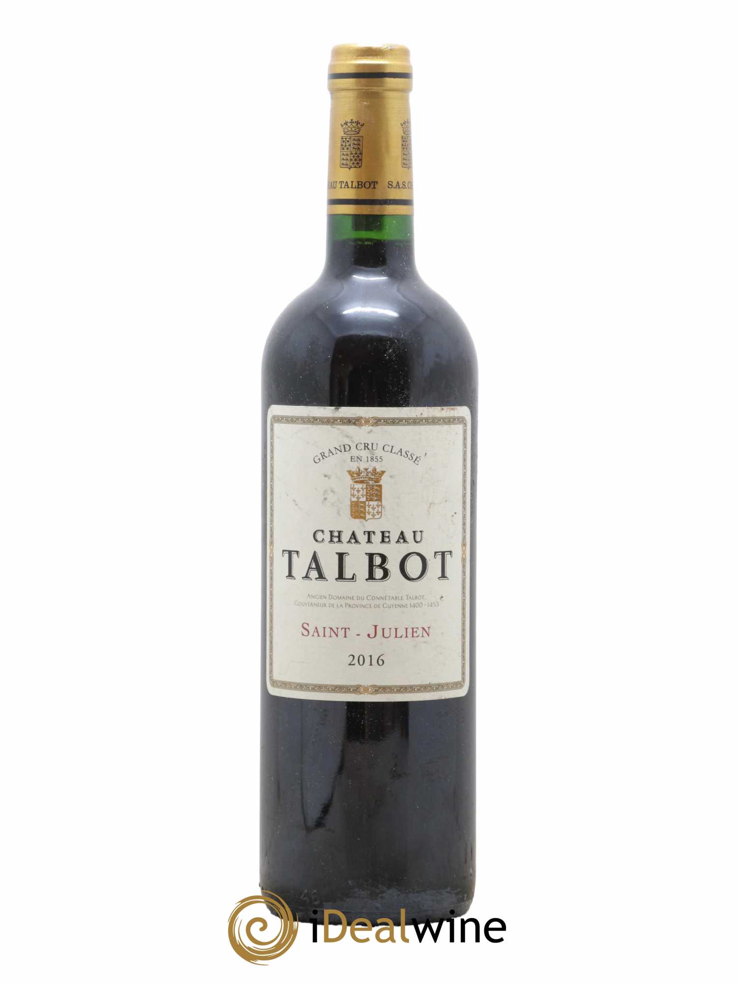 Château Talbot 4ème Grand Cru Classé 2016 - Lot de 1 bouteille - 0