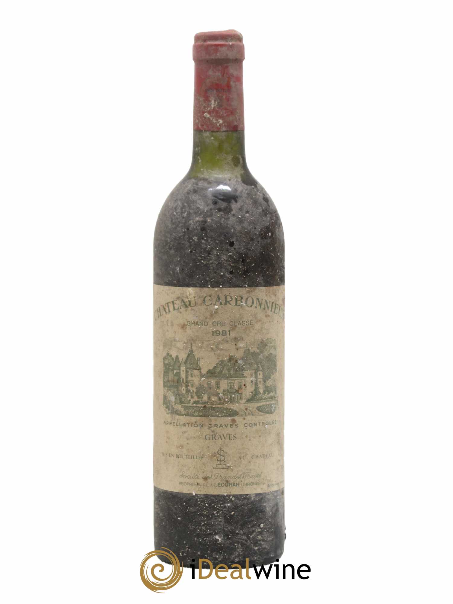 Château Carbonnieux Cru Classé de Graves 1981 - Lot de 1 bouteille - 0