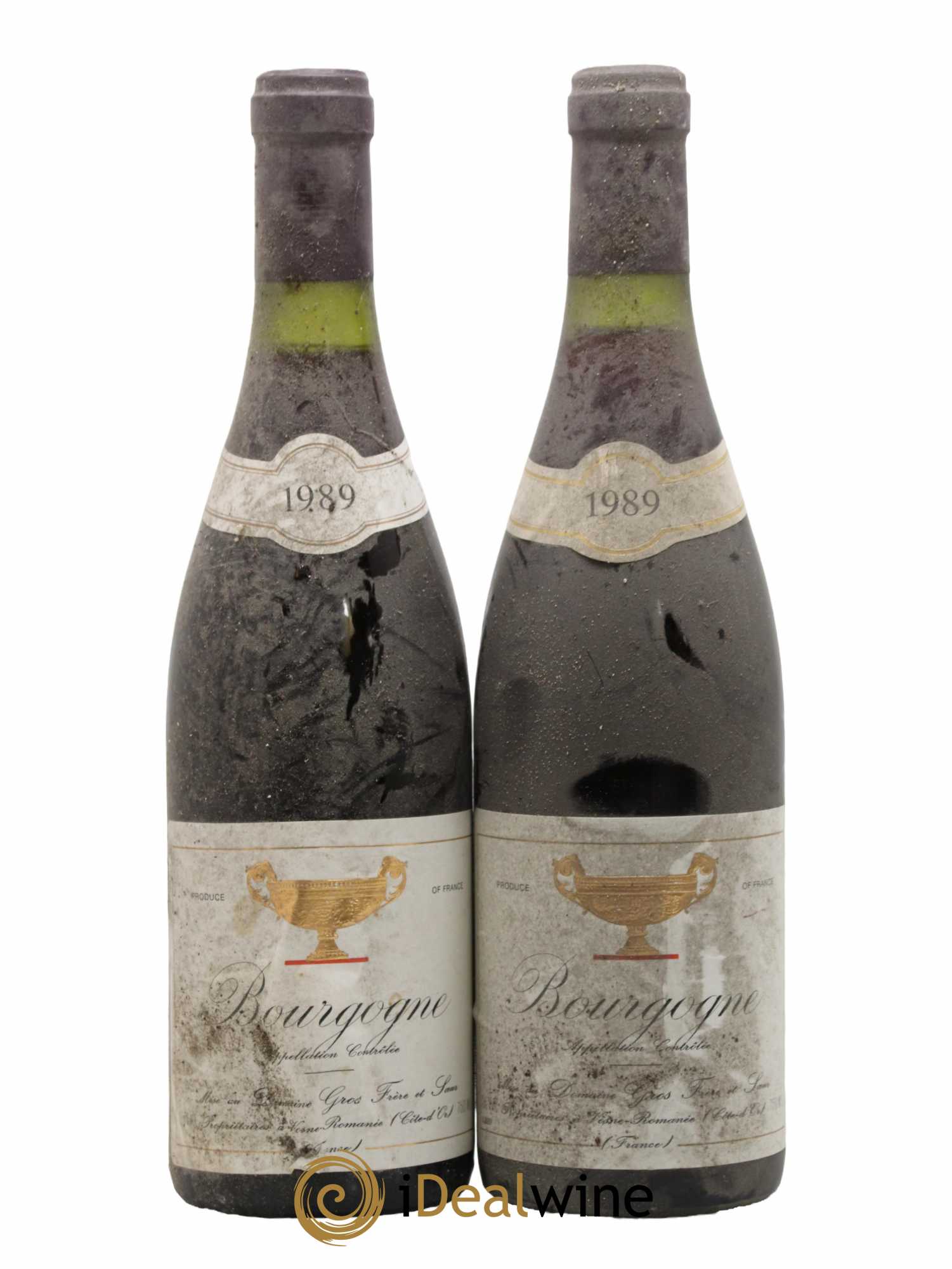 Bourgogne Gros Frère & Soeur 1989 - Lot de 2 bouteilles - 0