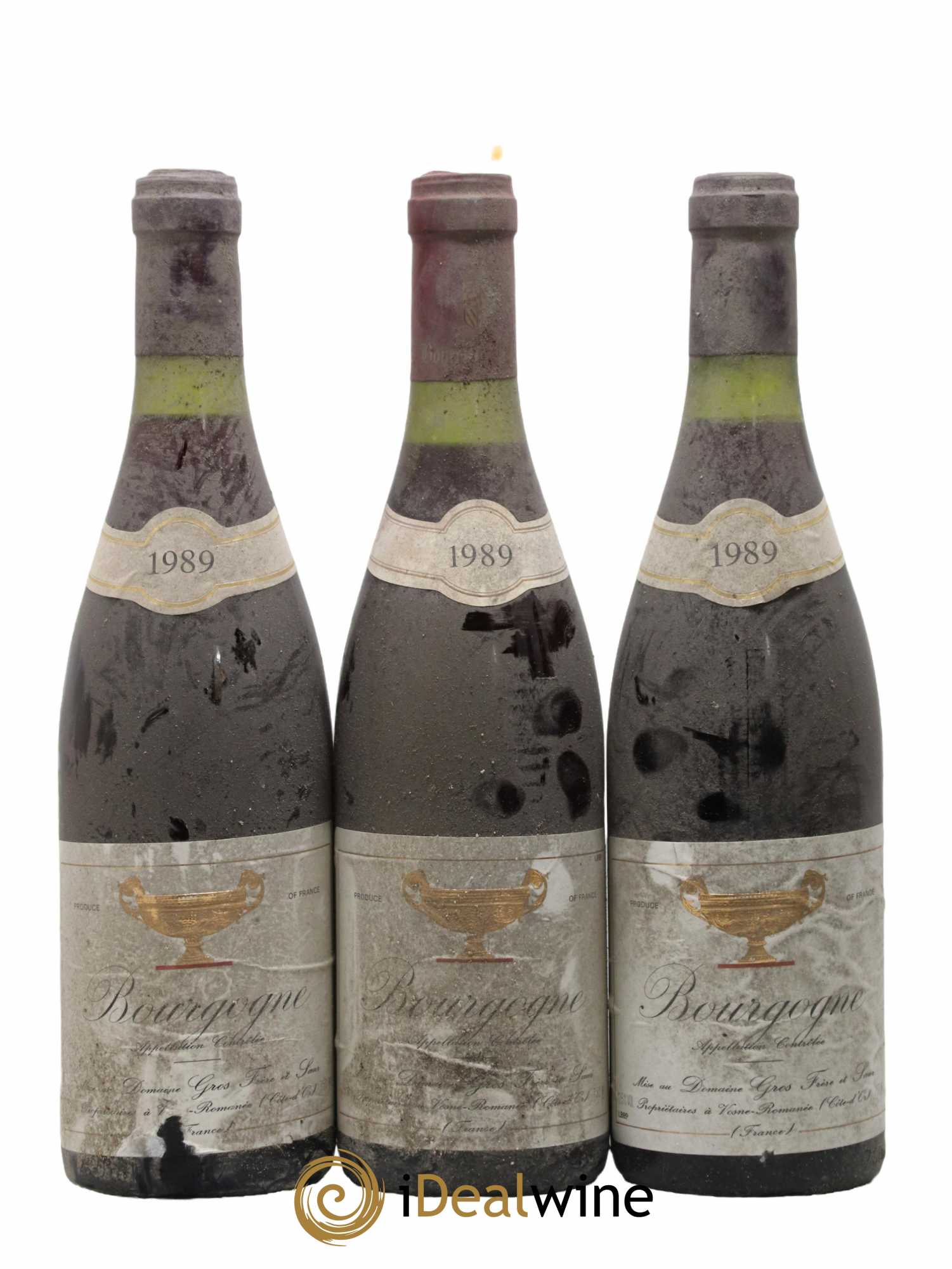 Bourgogne Gros Frère & Soeur 1989 - Lot de 6 bouteilles - 1