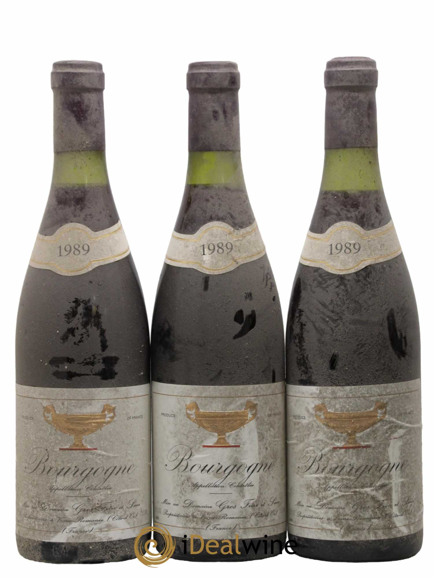 Bourgogne Gros Frère & Soeur 1989 - Lot de 6 bouteilles - 1