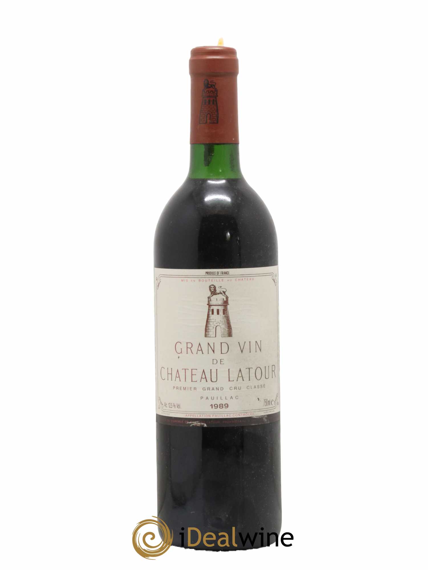 Château Latour 1er Grand Cru Classé 1989 - Lot de 1 bouteille - 0