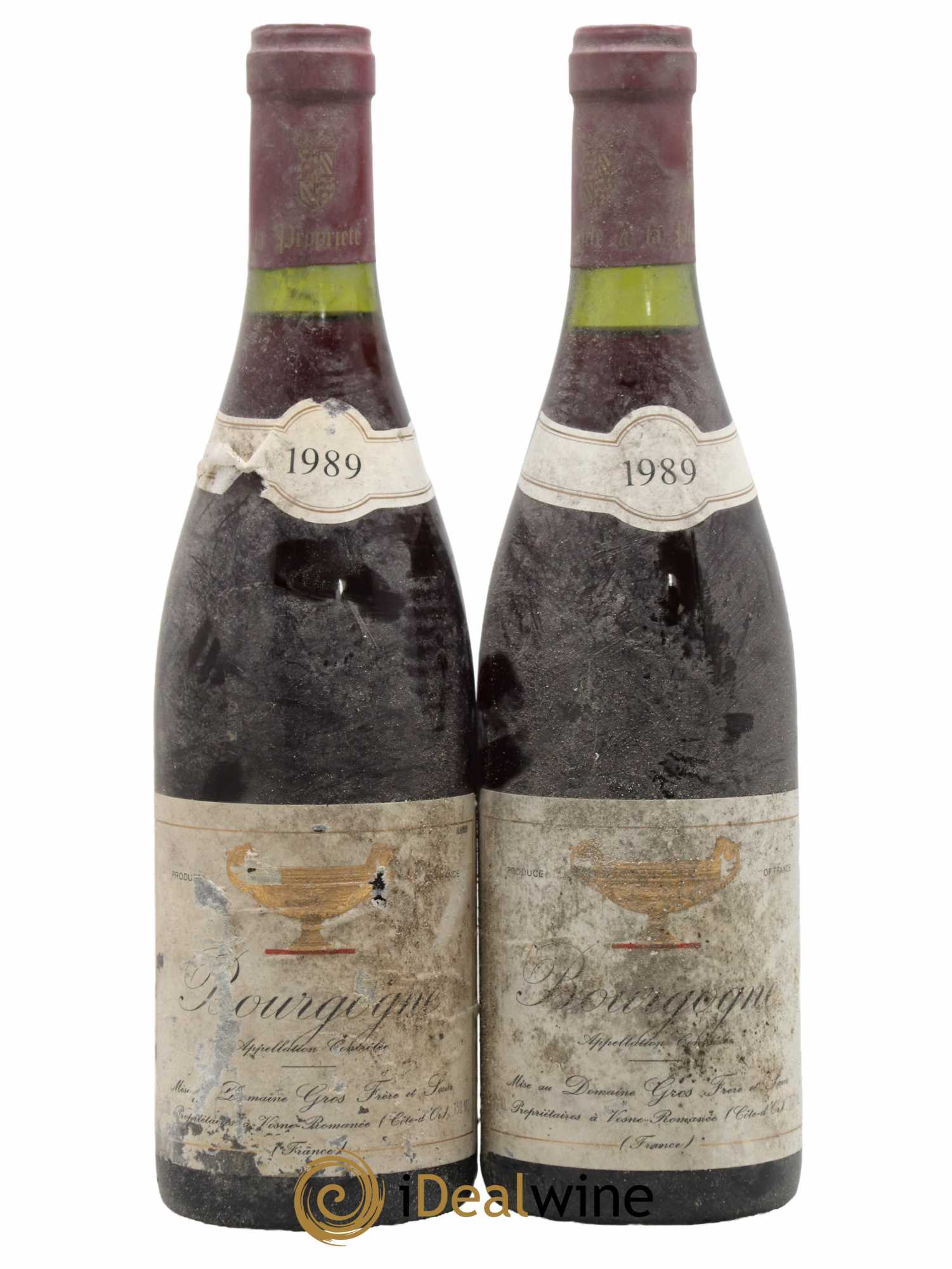 Bourgogne Gros Frère & Soeur 1989 - Lot de 2 bouteilles - 0