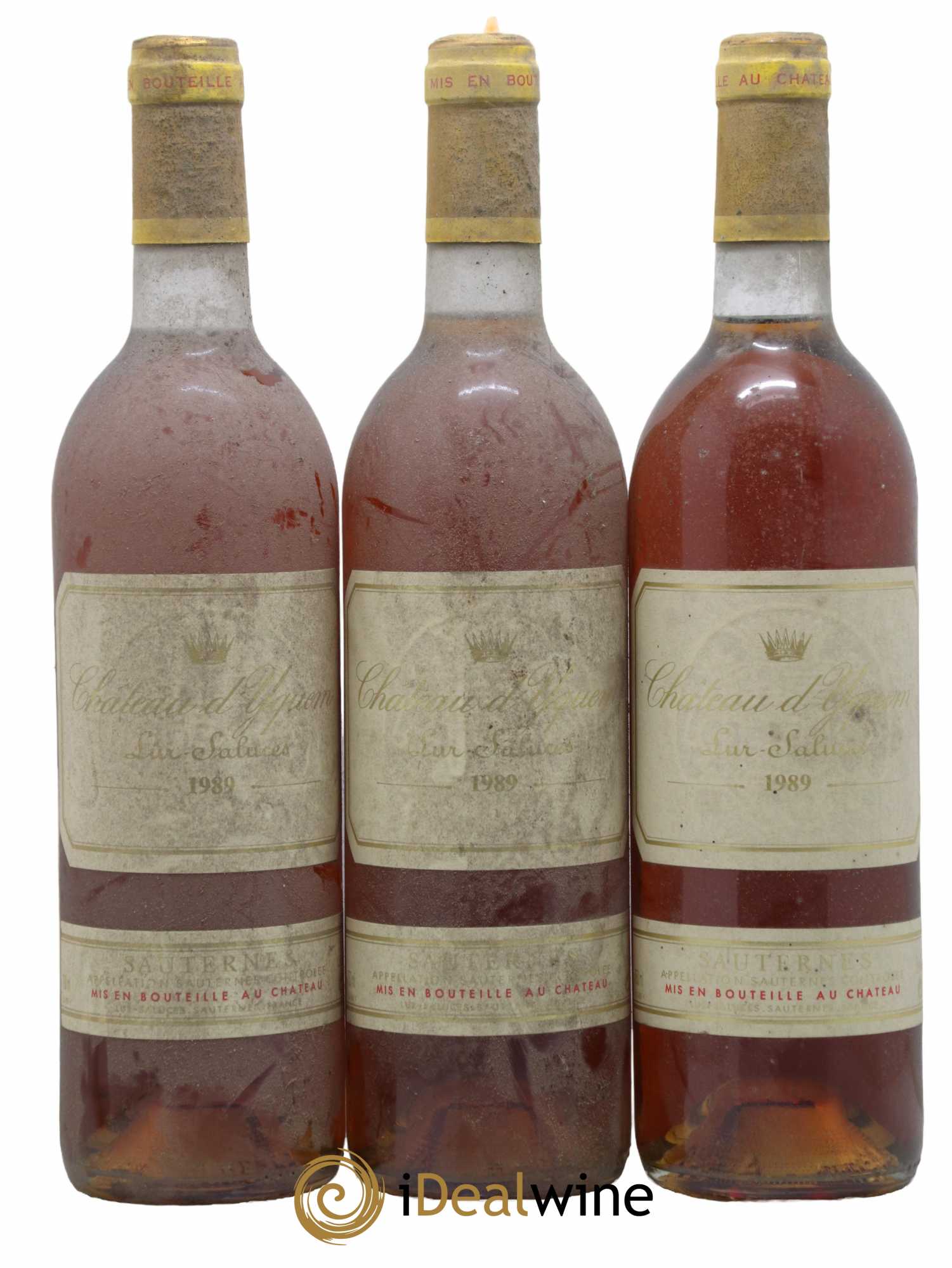 Château d' Yquem 1er Cru Classé Supérieur 1989 - Lotto di 3 bottiglie - 0
