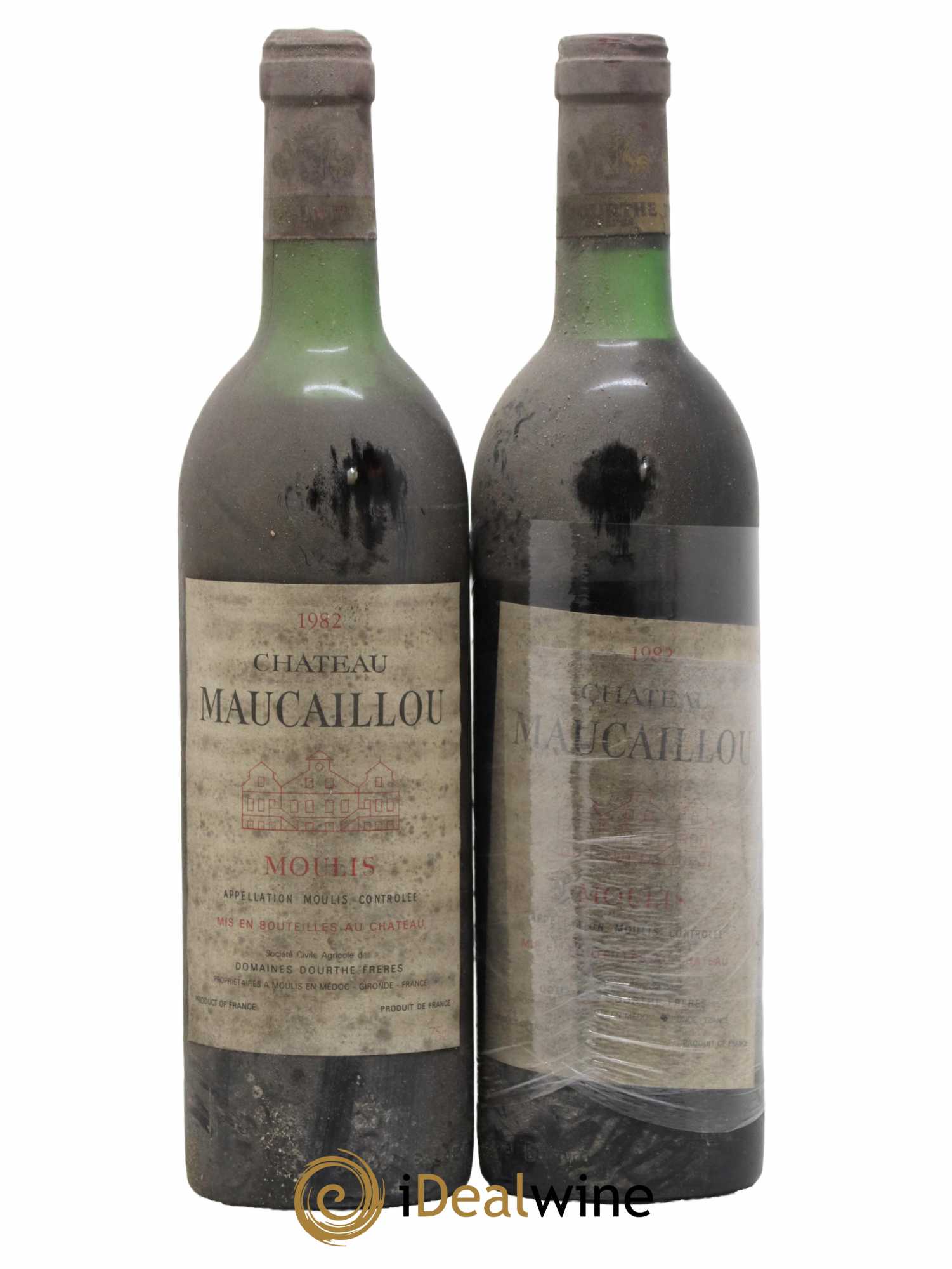Château Maucaillou 1982 - Lot de 2 bouteilles - 0