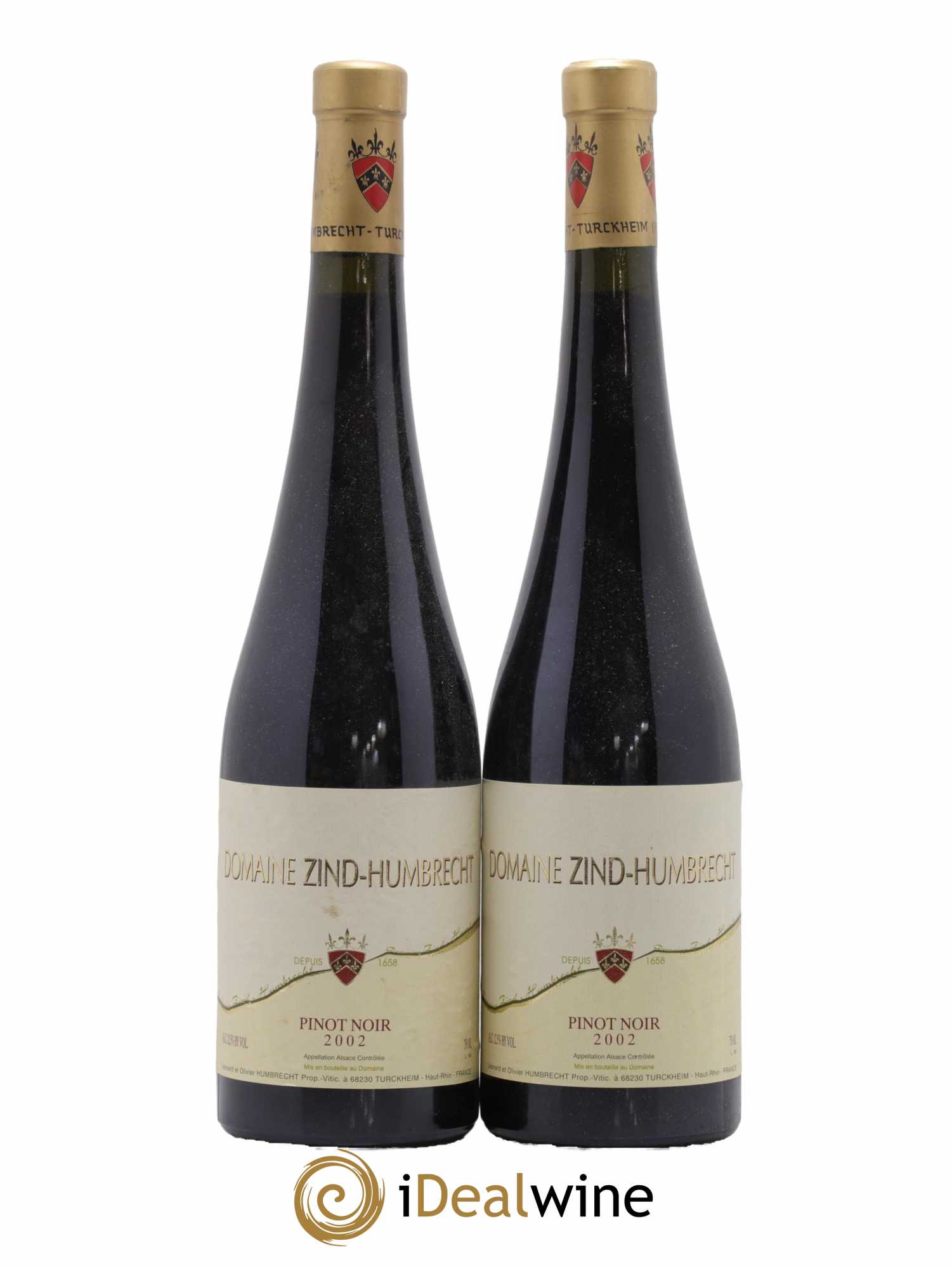 Alsace Zind Humbrecht 2002 - Lot de 2 bouteilles - 0