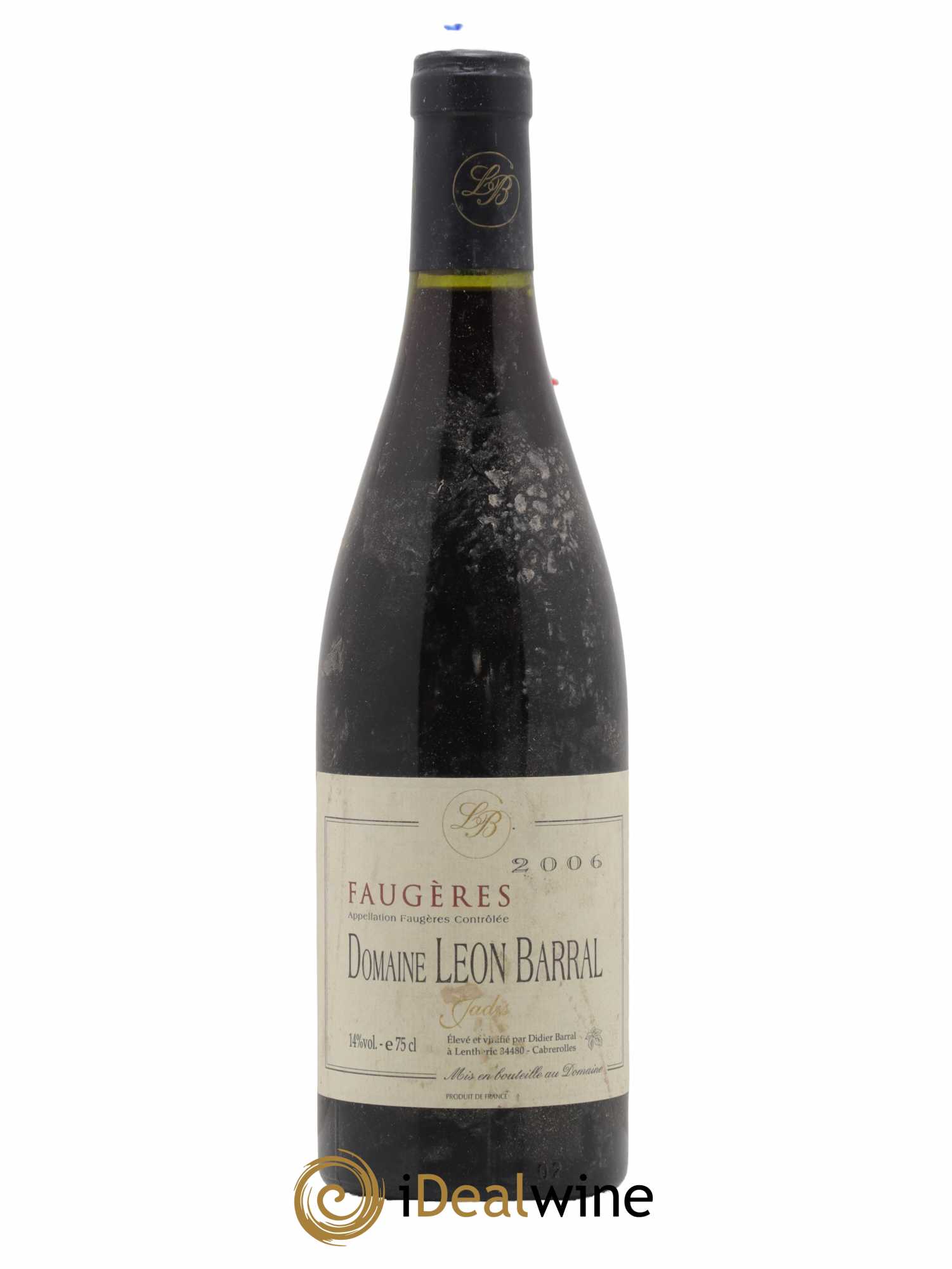 Faugères Jadis Domaine Léon Barral 2006 - Lot de 1 bouteille - 0