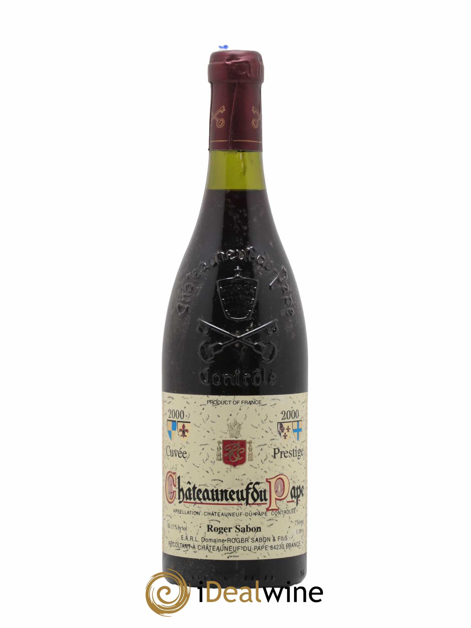 Châteauneuf-du-Pape Cuvée Prestige Roger Sabon (Domaine) 2000 - Lot de 1 bouteille - 0