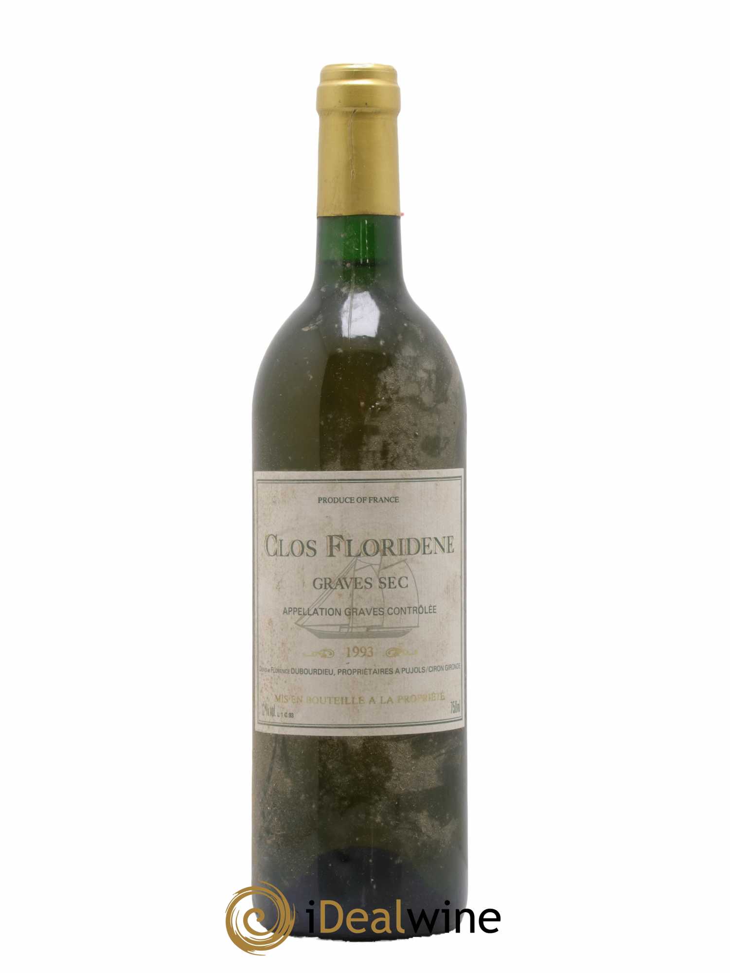 Clos Floridène 1993 - Lot de 1 bouteille - 0