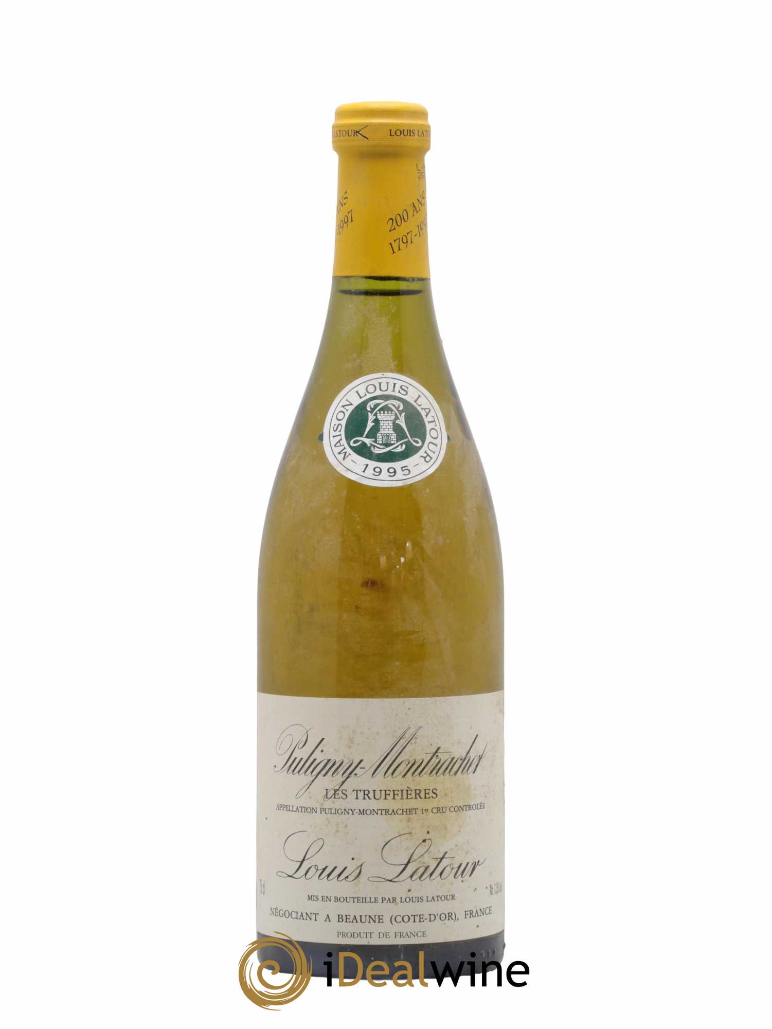Puligny-Montrachet 1er Cru Les Truffières Louis Latour 1995 - Lot de 1 bouteille - 0