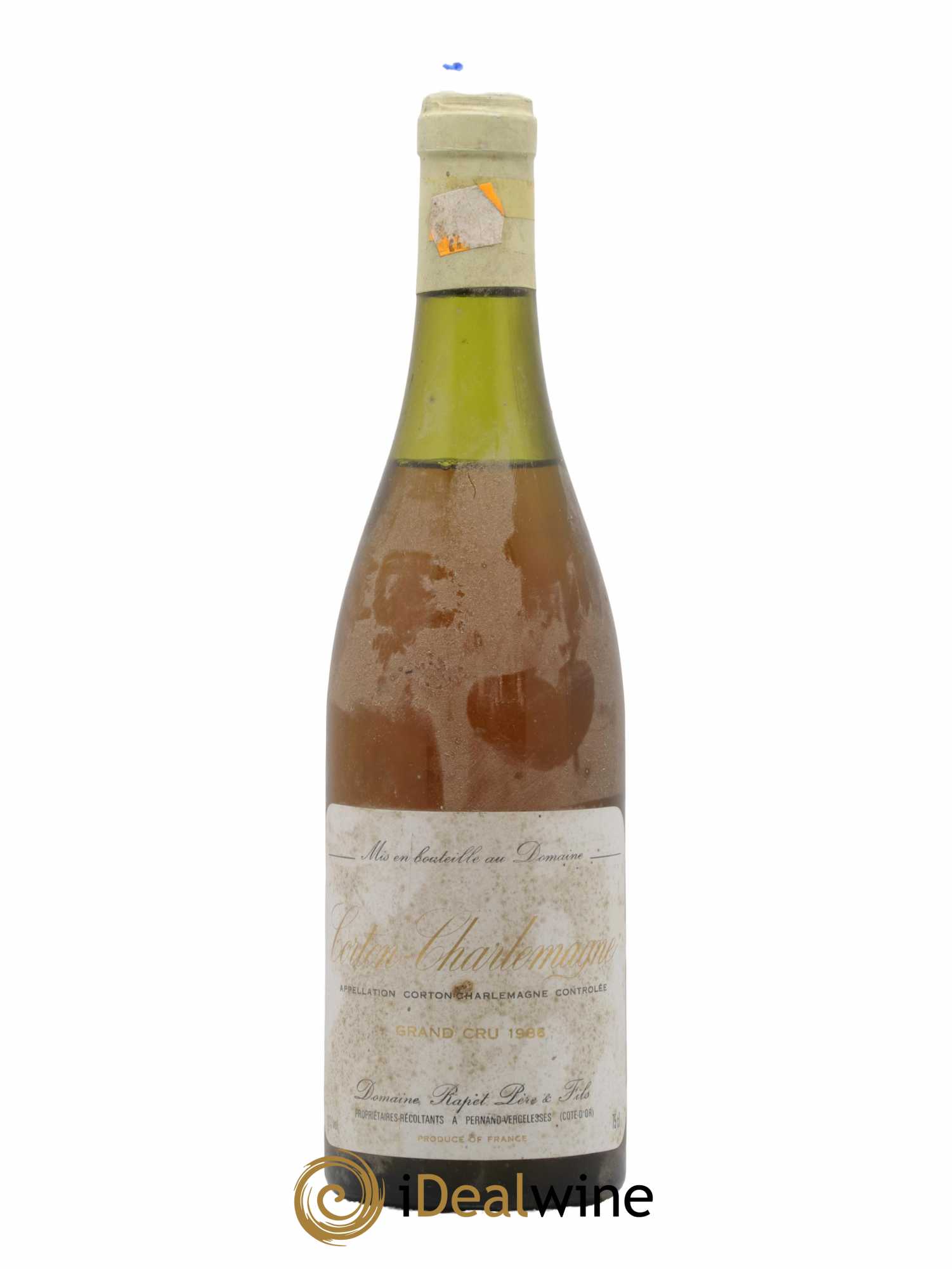 Corton-Charlemagne Grand Cru Rapet Père & Fils 1986 - Lot de 1 bouteille - 0