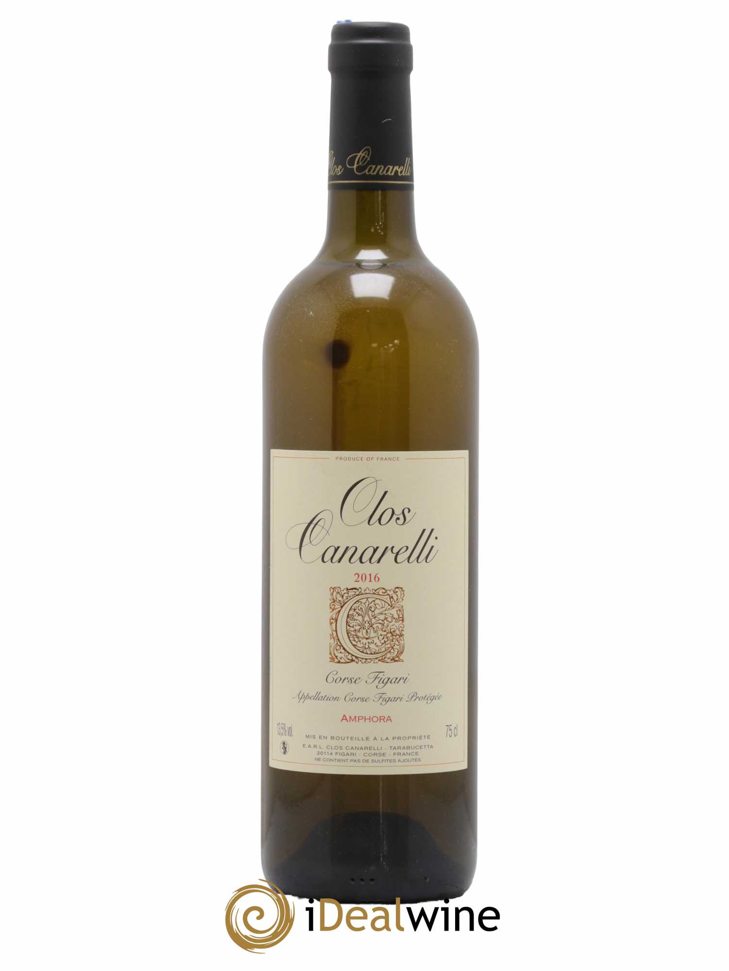 Figari Amphora Clos Canarelli 2016 - Lot de 1 bouteille - 0