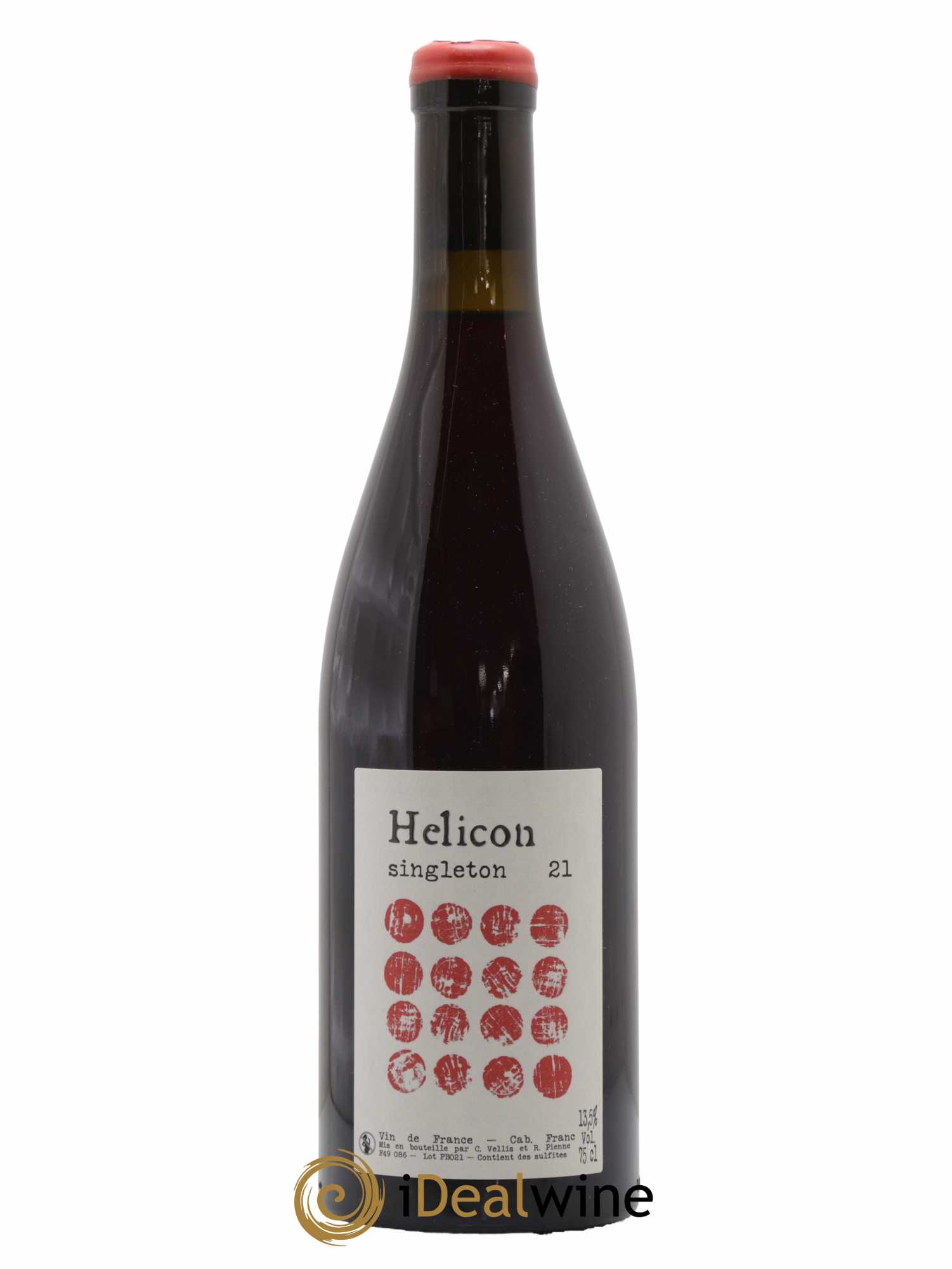 Vin de France Helicon Singleton 2021 - Lot de 1 bouteille - 0