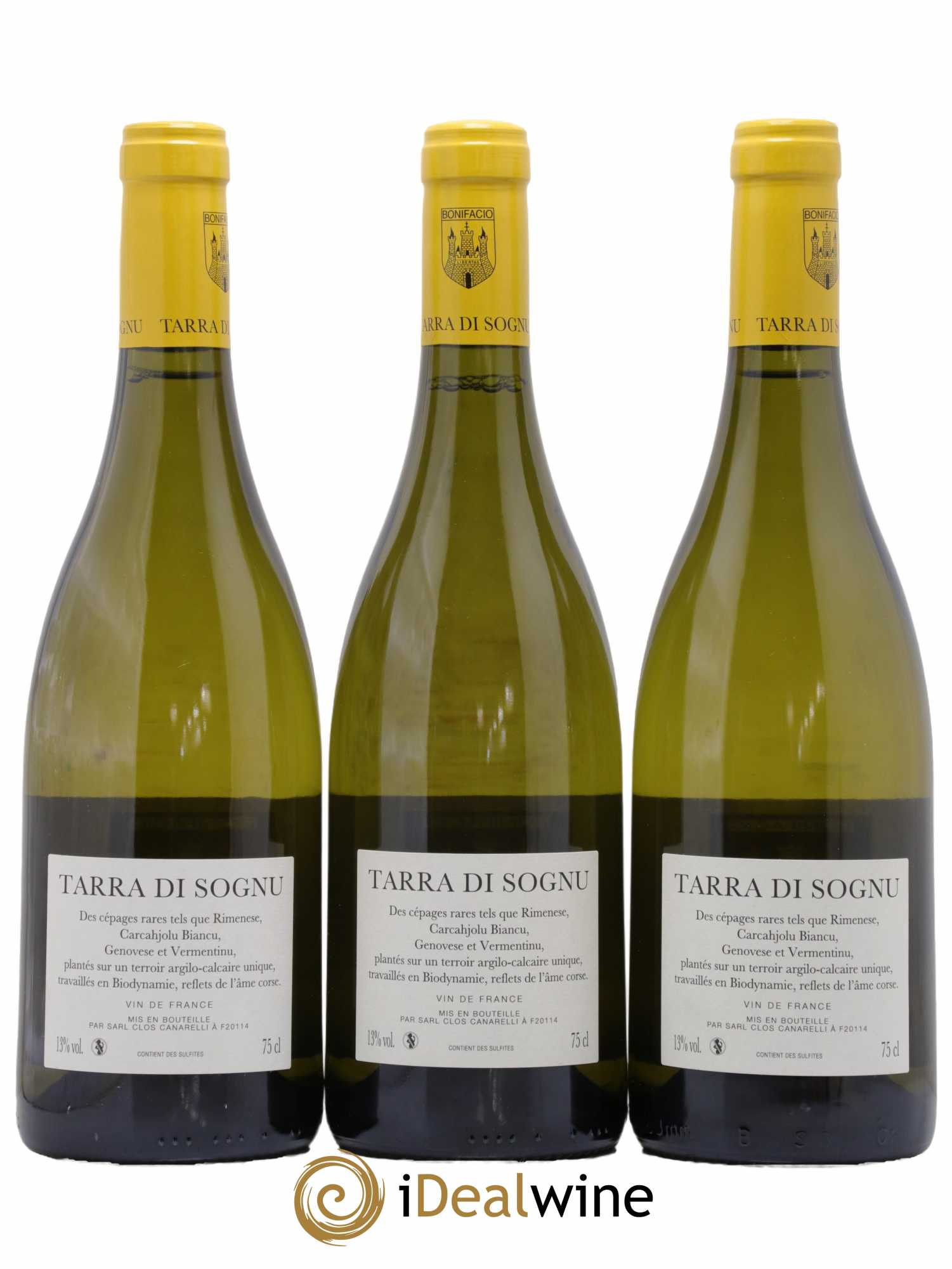 Vin de France Tarra di Sognu Clos Canarelli 2021 - Lot de 3 bouteilles - 1