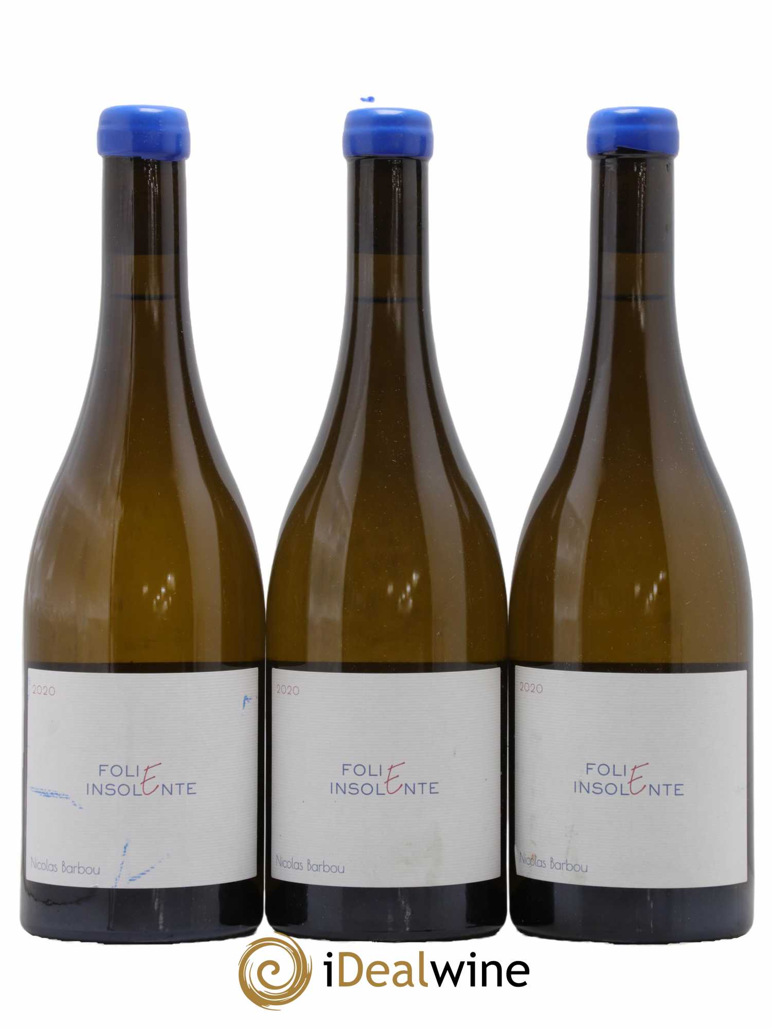 Touraine-Oisly Folie Insolente Nicolas Barbou 2020 - Lot de 3 bouteilles - 0