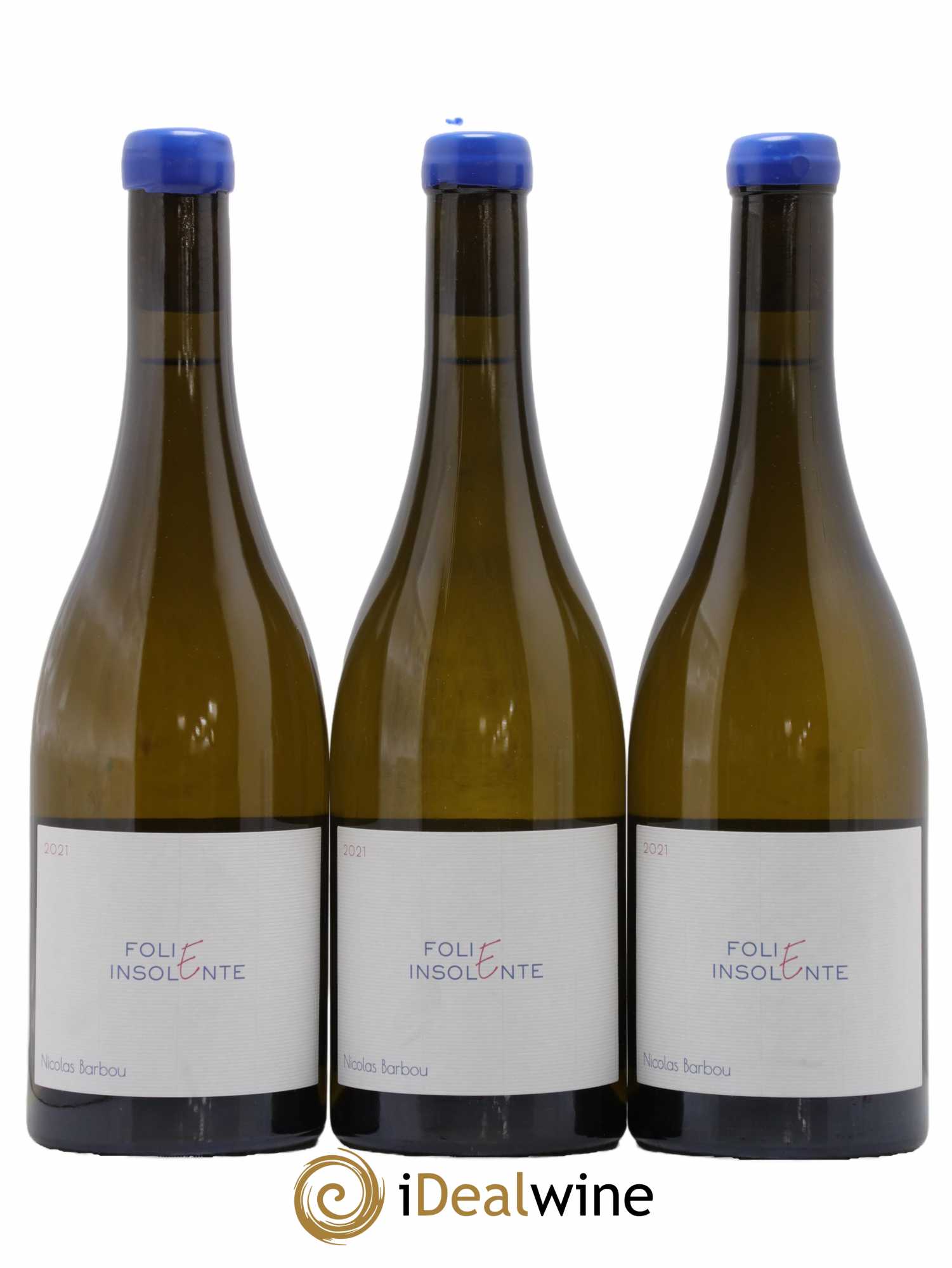 Touraine-Oisly Folie Insolente Nicolas Barbou 2021 - Lot de 3 bouteilles - 0