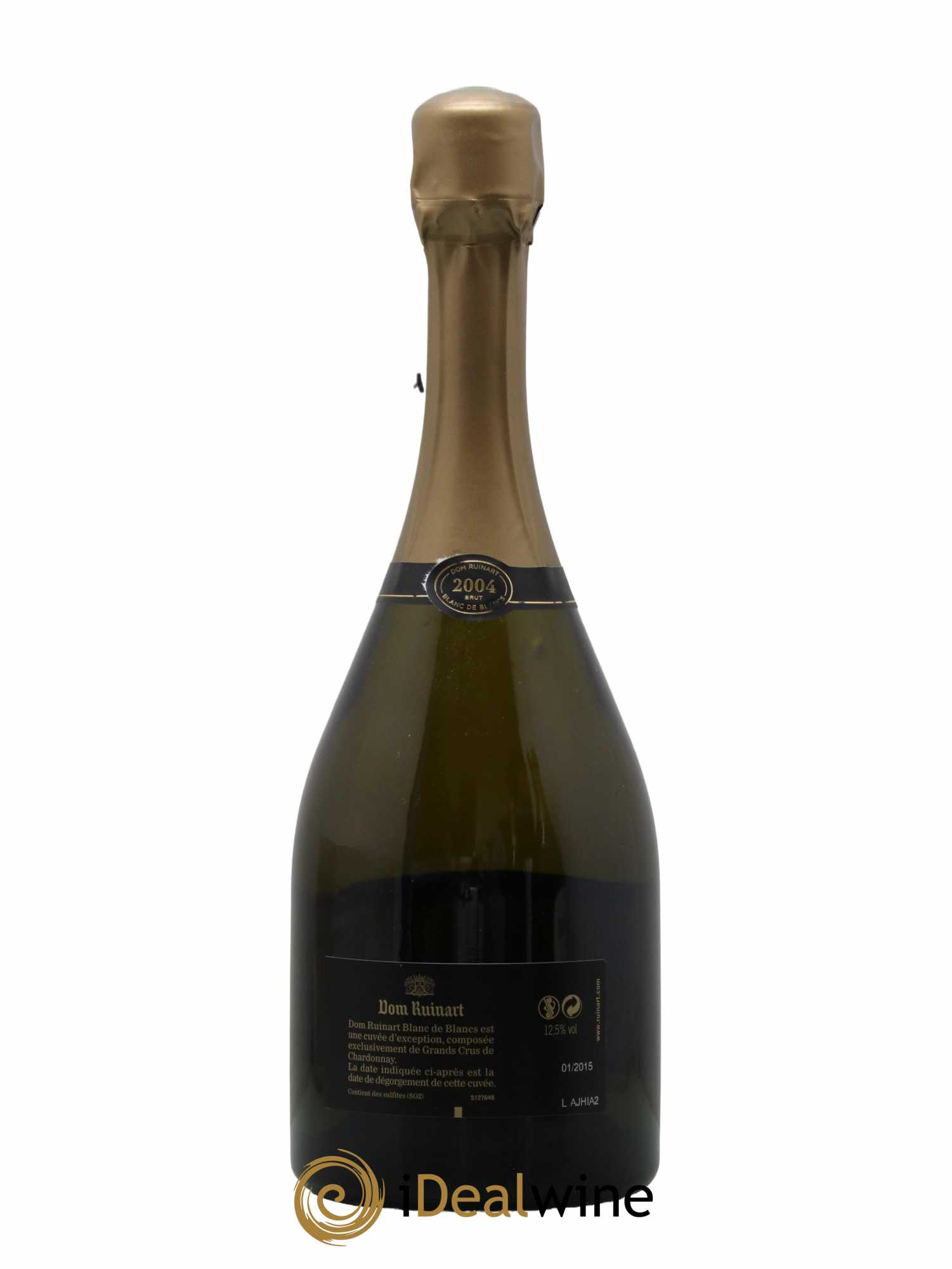 Dom Ruinart Brut Ruinart 2004 - Lot de 1 bouteille - 1