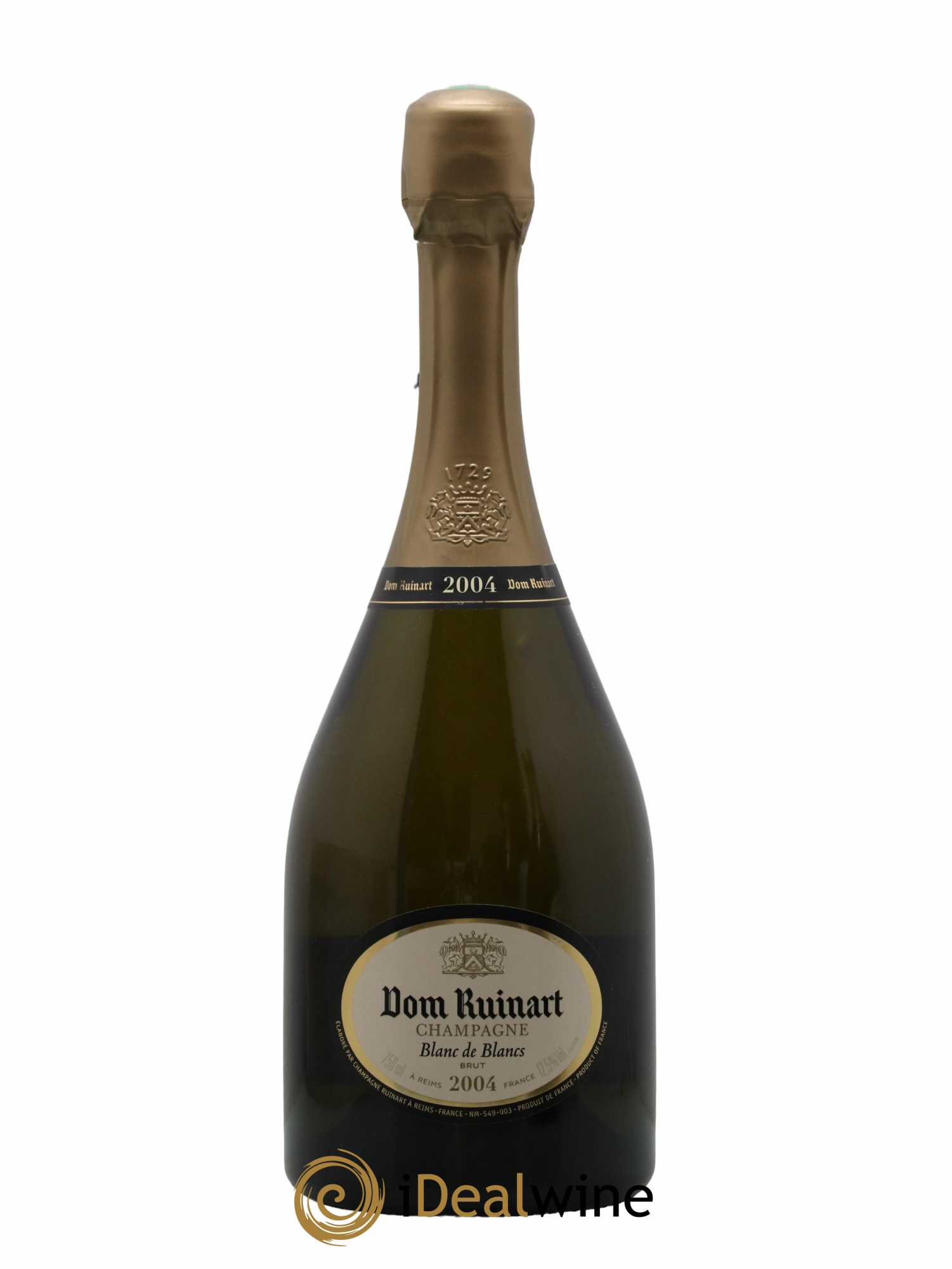 Dom Ruinart Brut Ruinart 2004 - Lot de 1 bouteille - 0
