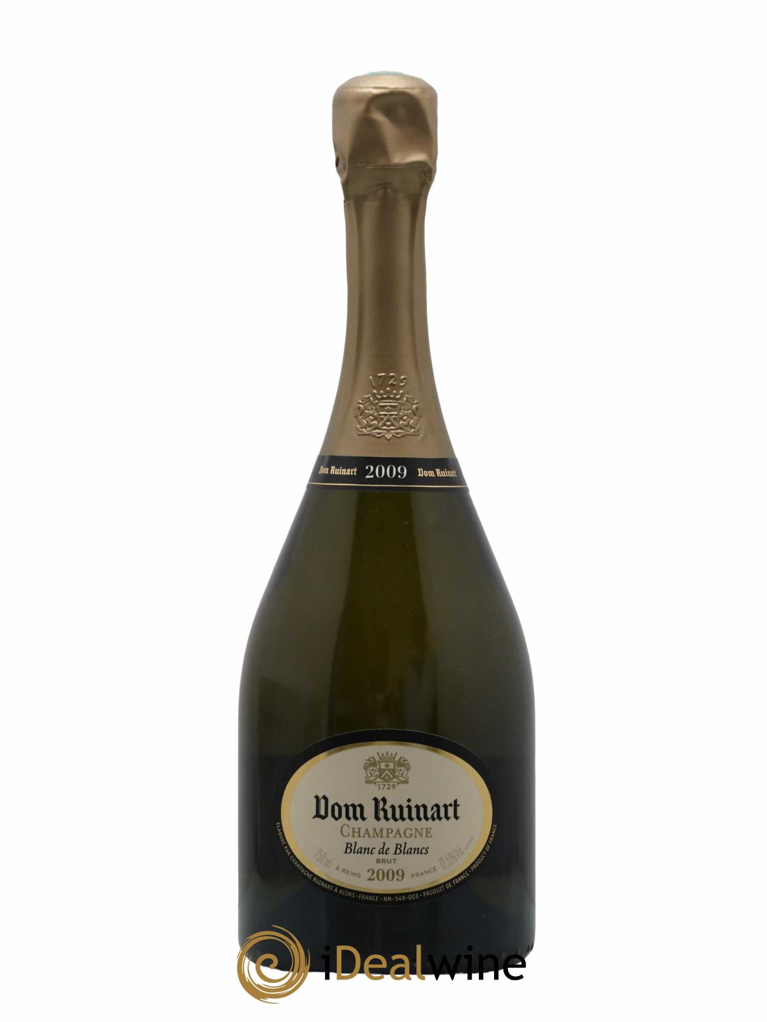 Dom Ruinart Brut Ruinart 2009 - Lot de 1 bouteille - 0