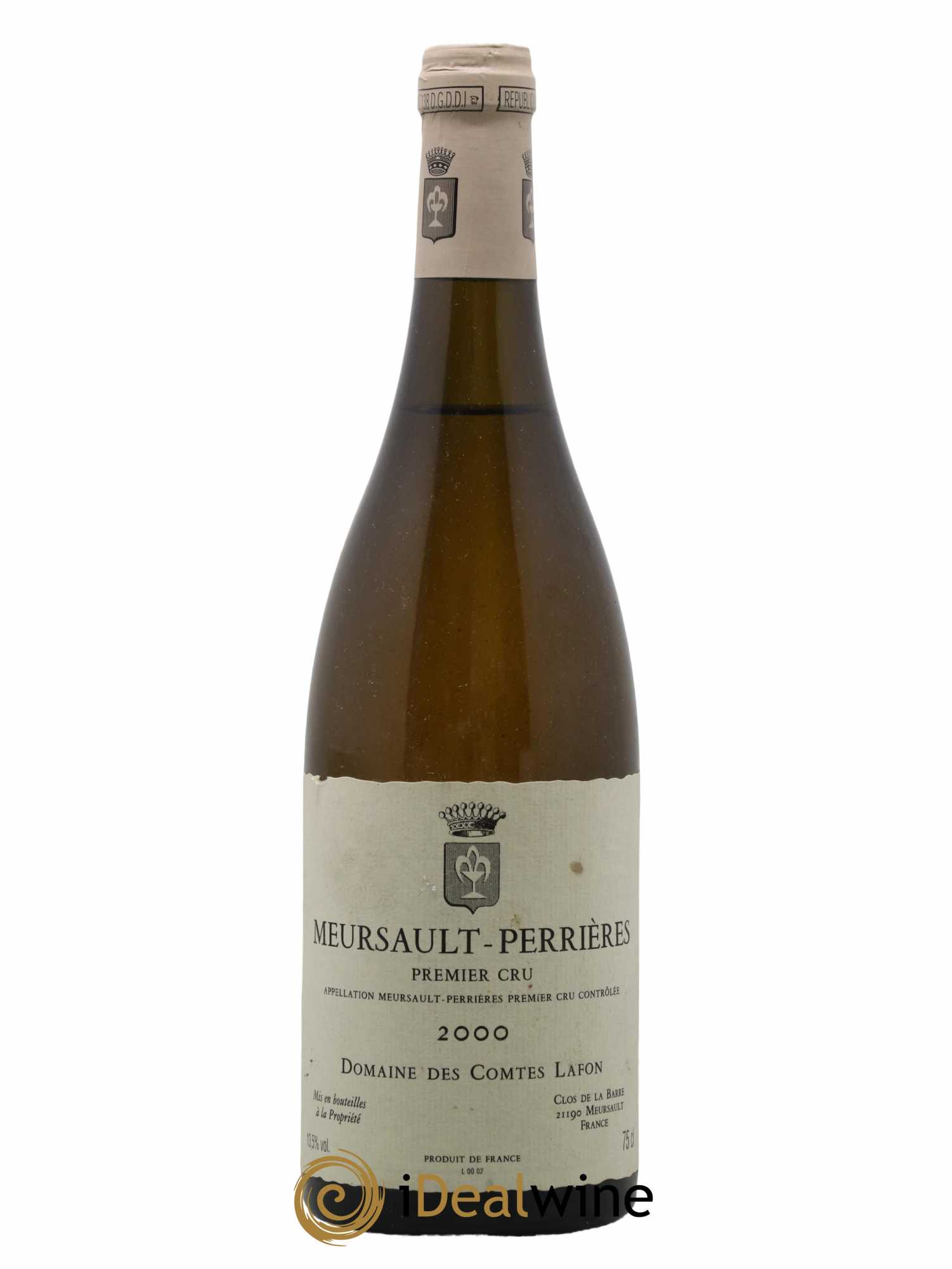 Meursault 1er Cru Perrières Comtes Lafon (Domaine des) 2000 - Lot de 1 bouteille - 0
