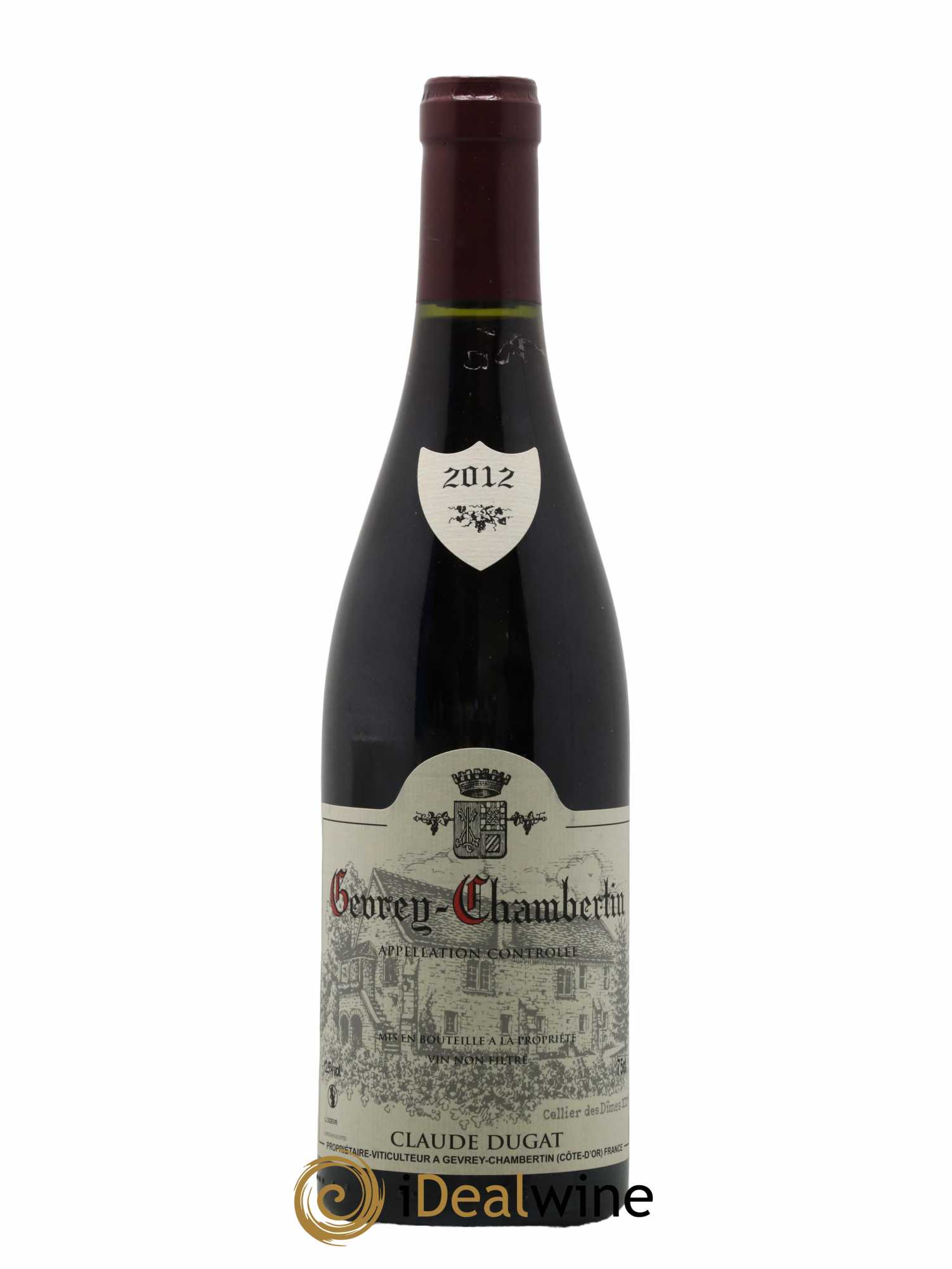 Gevrey-Chambertin Claude Dugat 2012 - Lot de 1 bouteille - 0