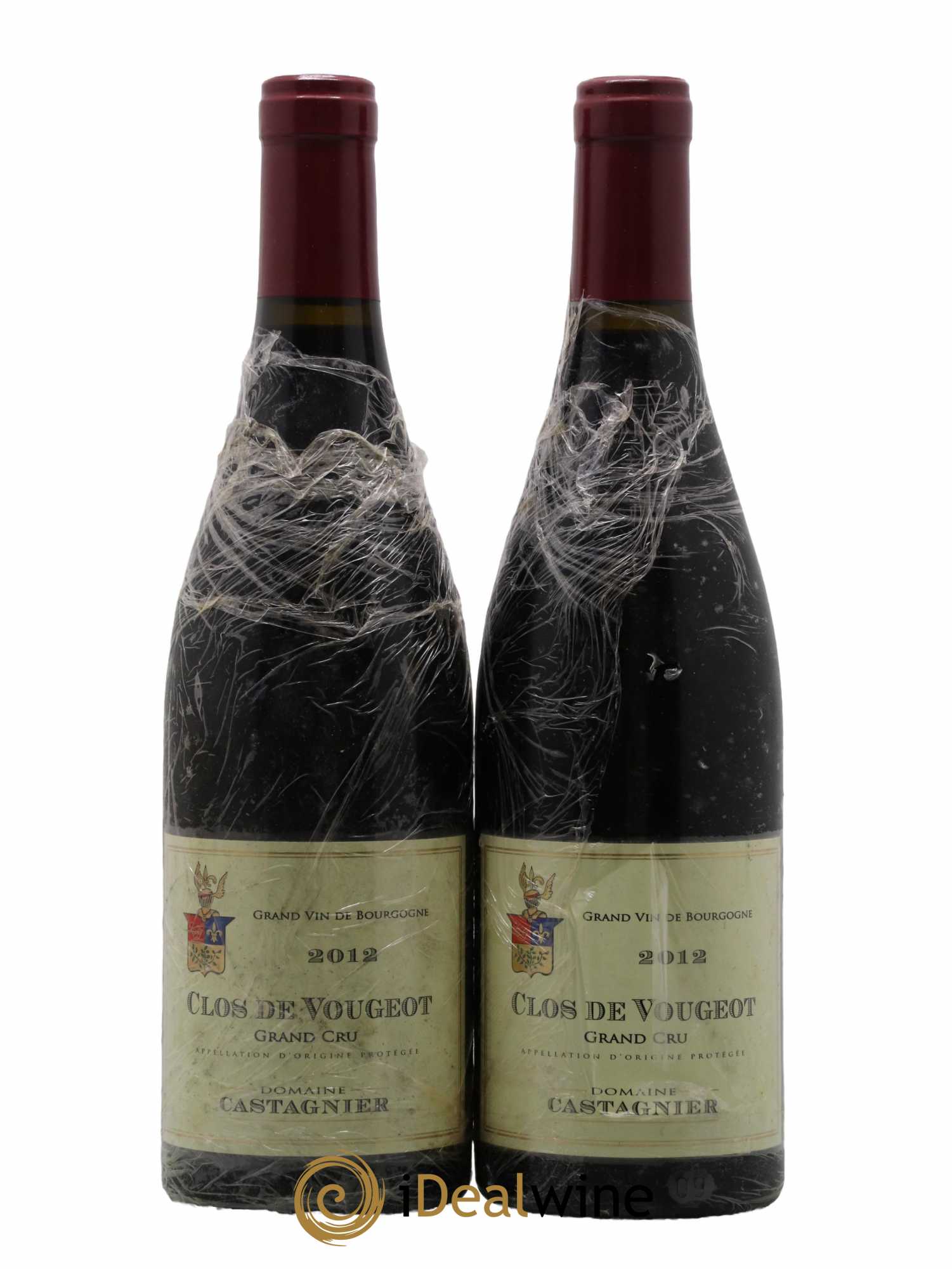 Clos de Vougeot Grand Cru Castagnier (Domaine) 2012 - Lot de 2 bouteilles - 0