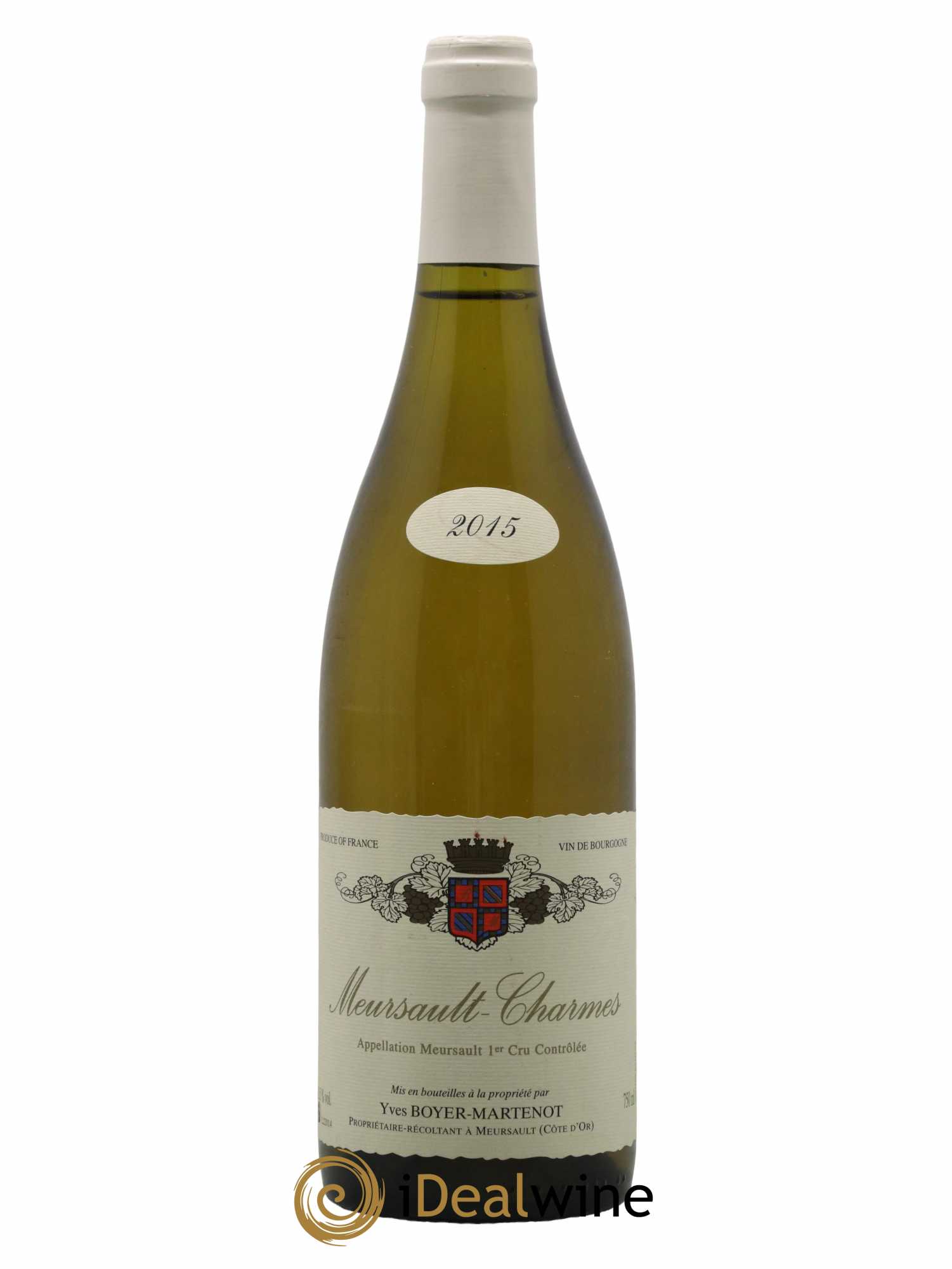 Meursault 1er Cru Charmes Boyer Martenot 2015 - Lot de 1 bouteille - 0