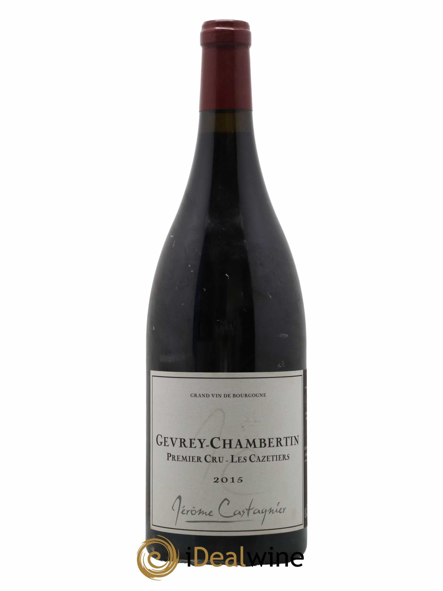 Gevrey-Chambertin 1er Cru Les Cazetiers Jérome Castagnier 2015 - Lot de 1 magnum - 0