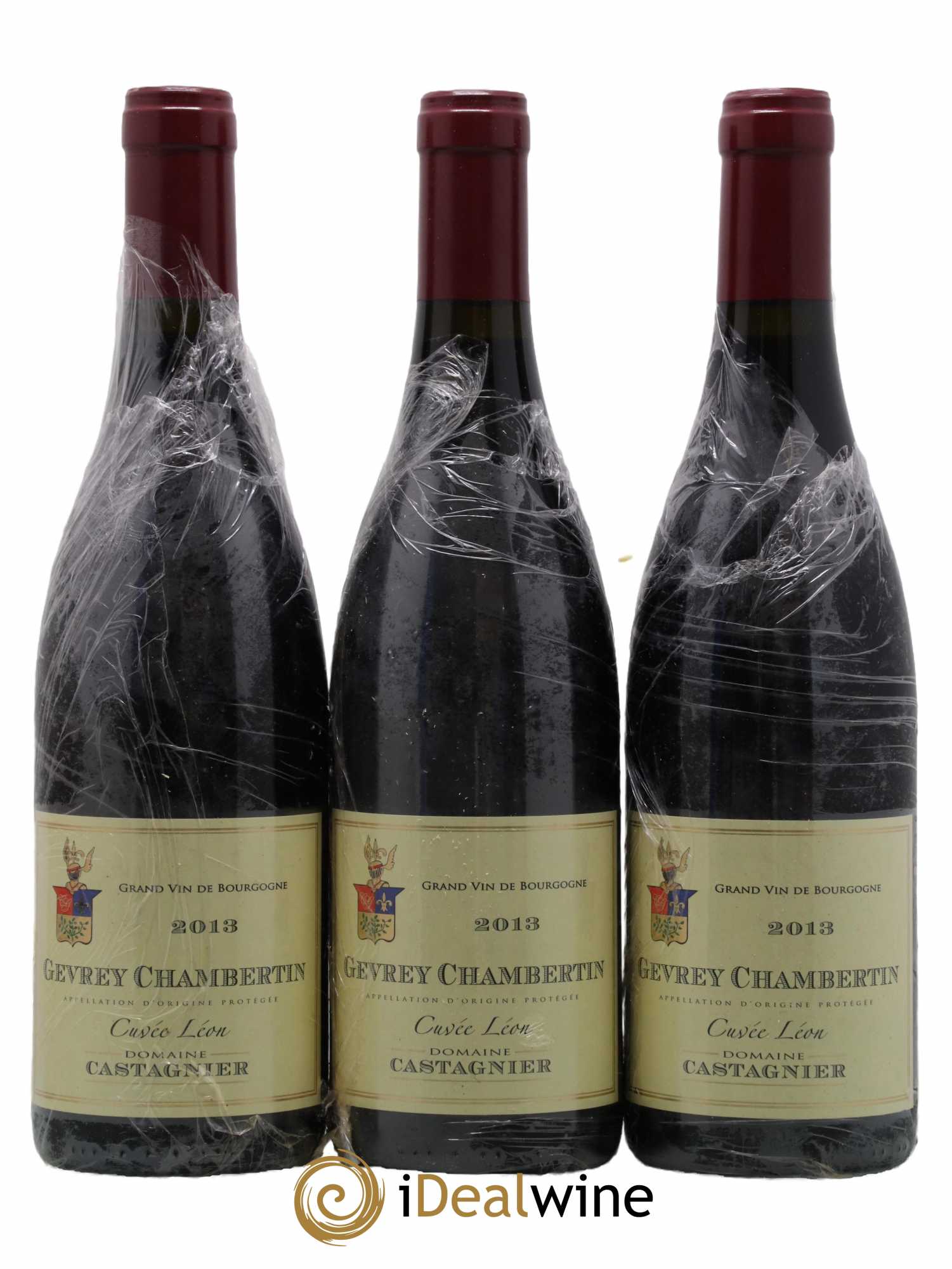 Gevrey-Chambertin Cuvee Leon Jerome Castagnier 2013 - Lot de 3 bouteilles - 0