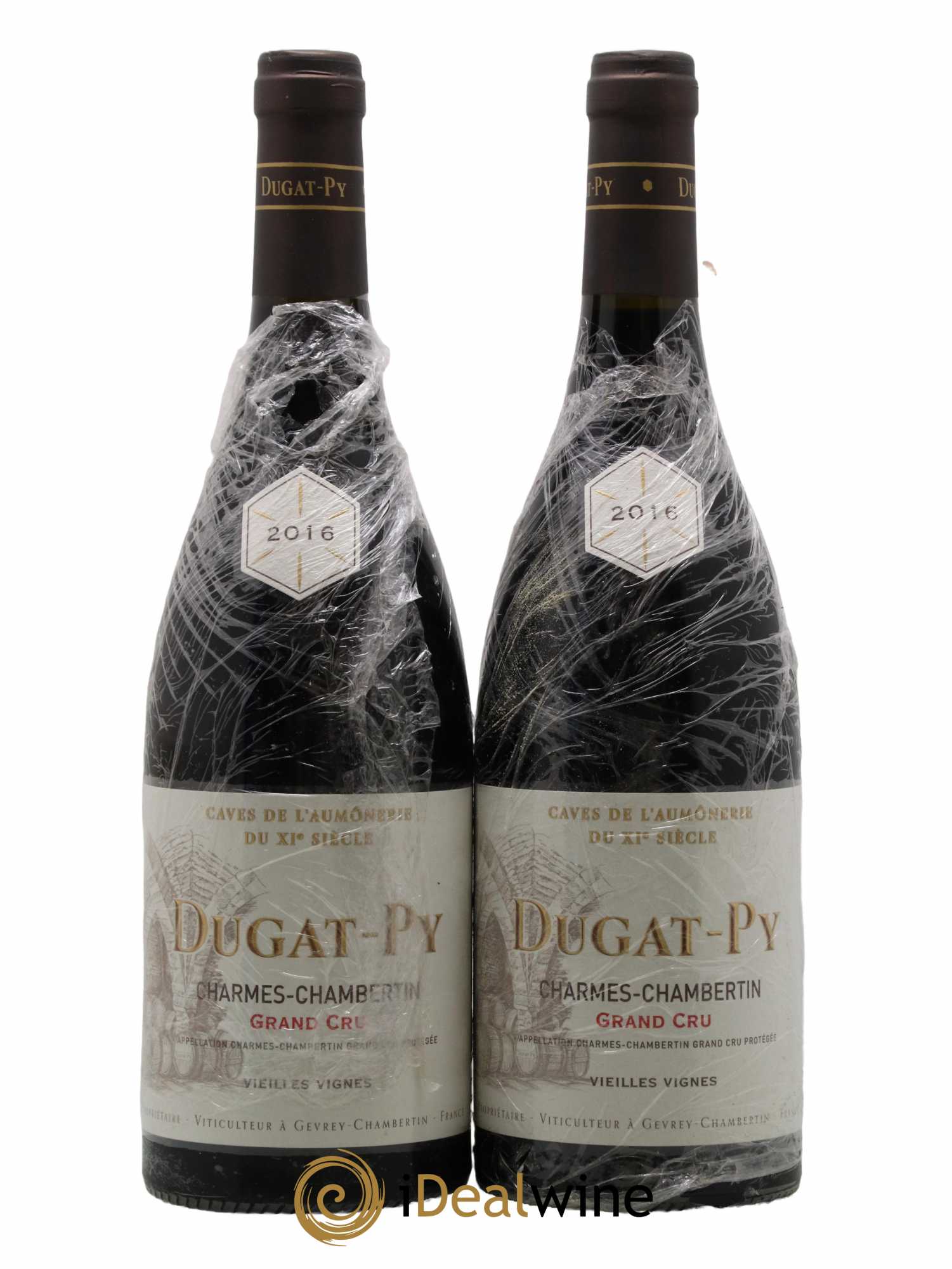 Charmes-Chambertin Grand Cru Vielles Vignes Dugat-Py 2016 - Lot de 2 bouteilles - 0