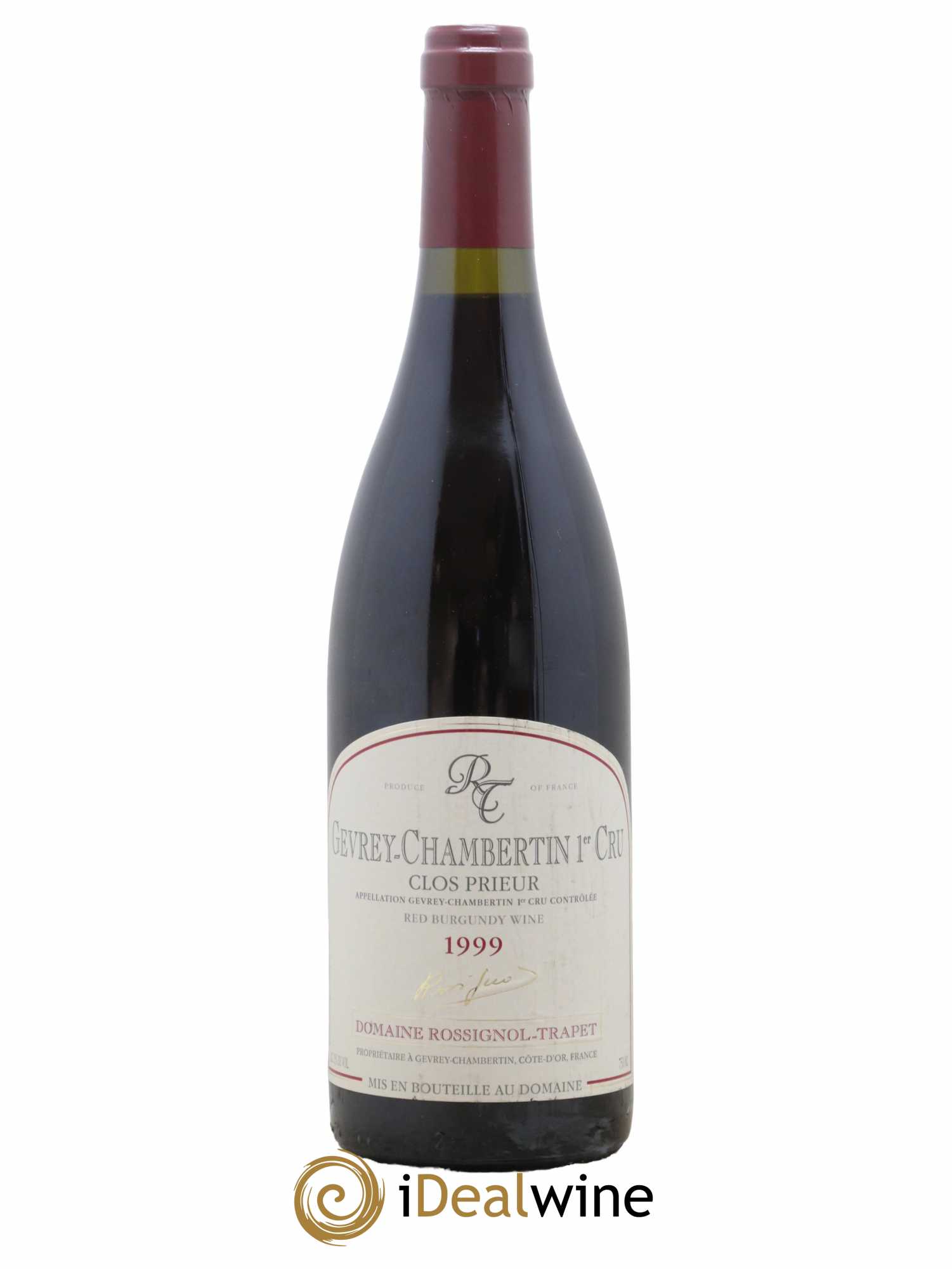 Gevrey-Chambertin 1er Cru Clos Prieur Rossignol-Trapet (Domaine) 1999 - Lot de 1 bouteille - 0