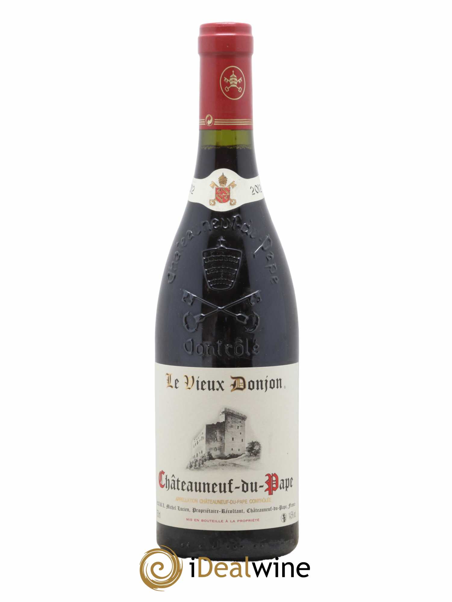 Châteauneuf-du-Pape Le Vieux Donjon Michel Lucien 2012 - Lot de 1 bouteille - 0