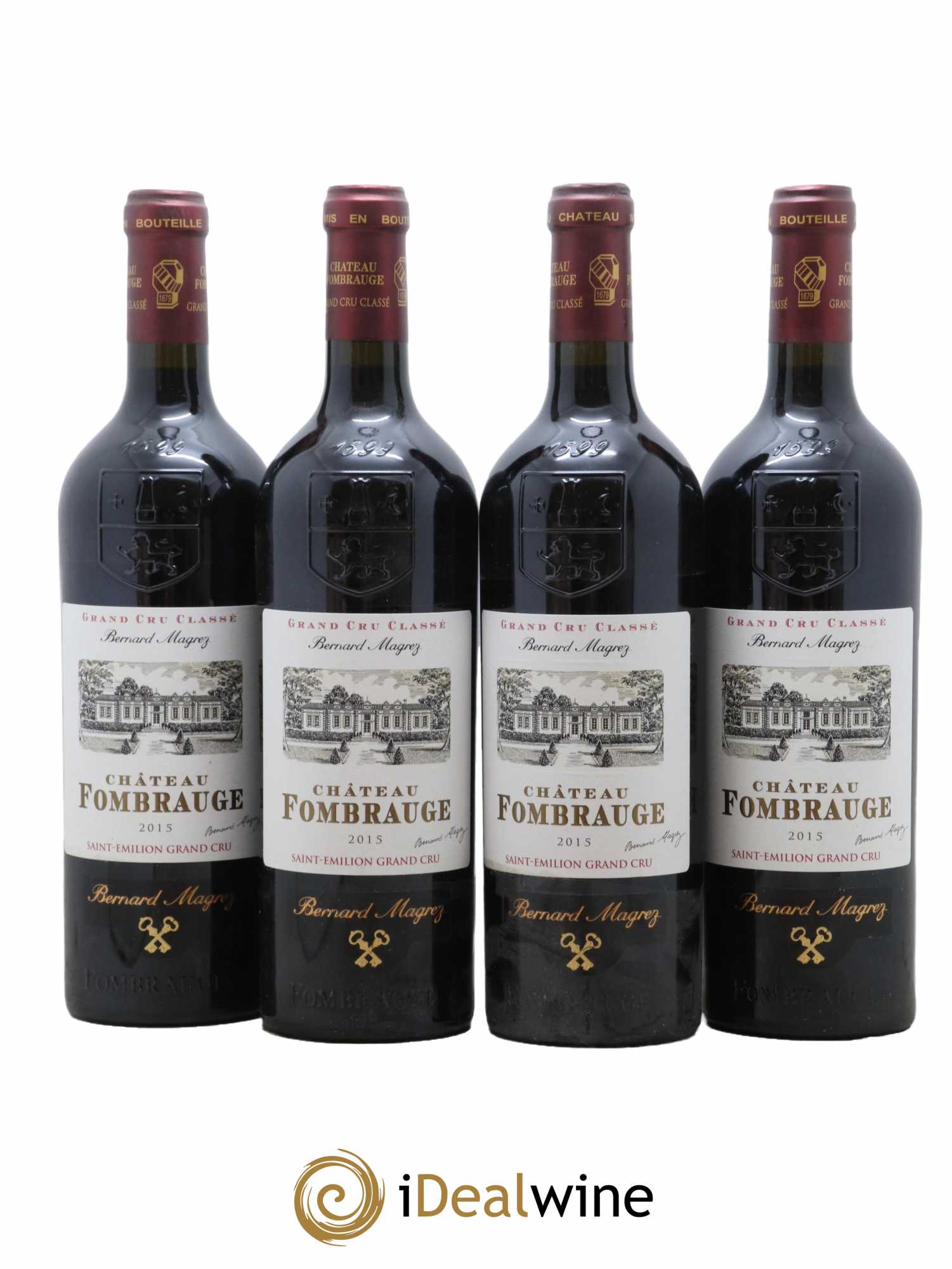 Château Fombrauge Grand Cru Classé 2015 - Posten von 4 Flaschen - 0