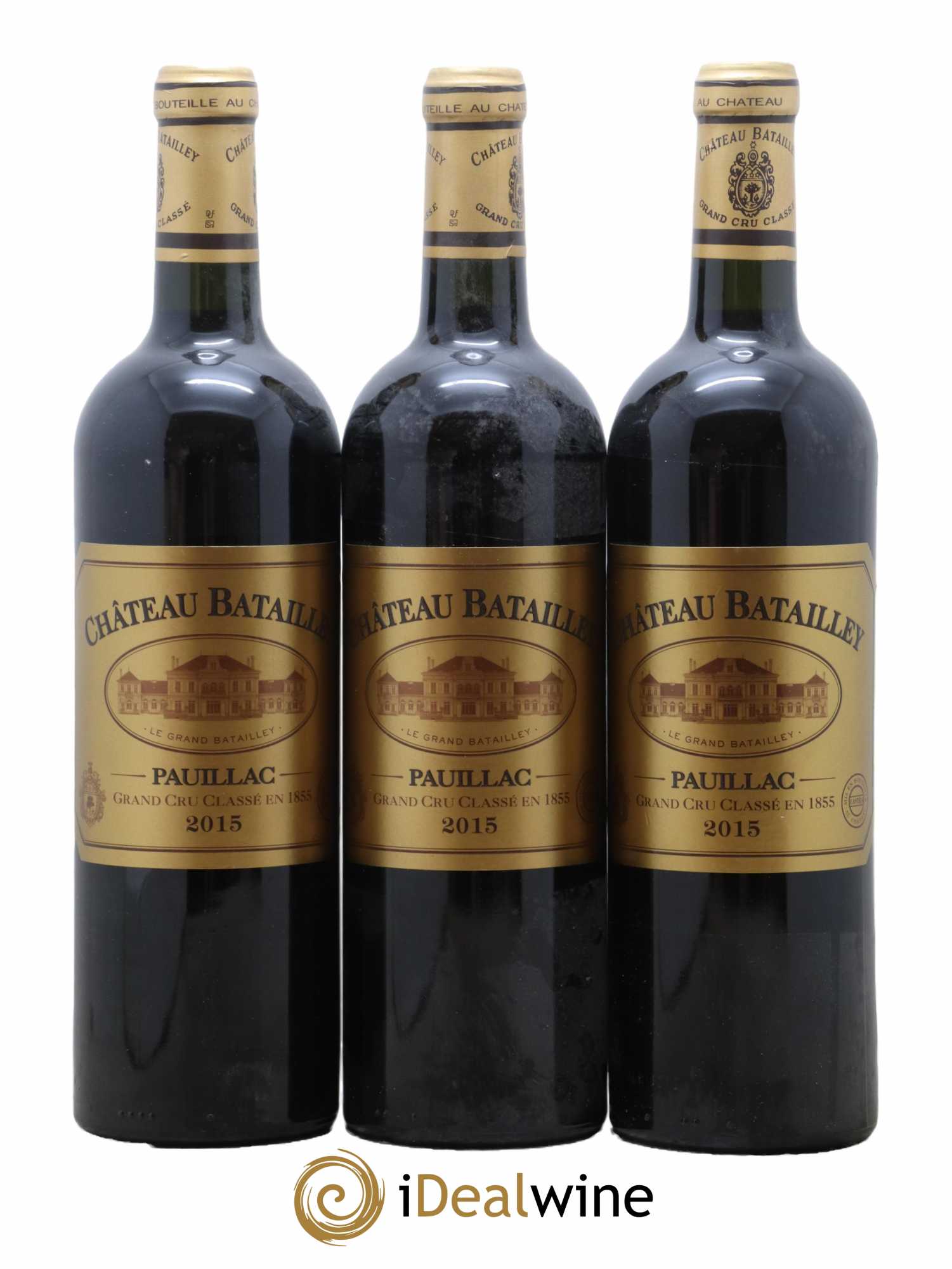 Château Batailley 5ème Grand Cru Classé 2015 - Lot de 3 bouteilles - 0