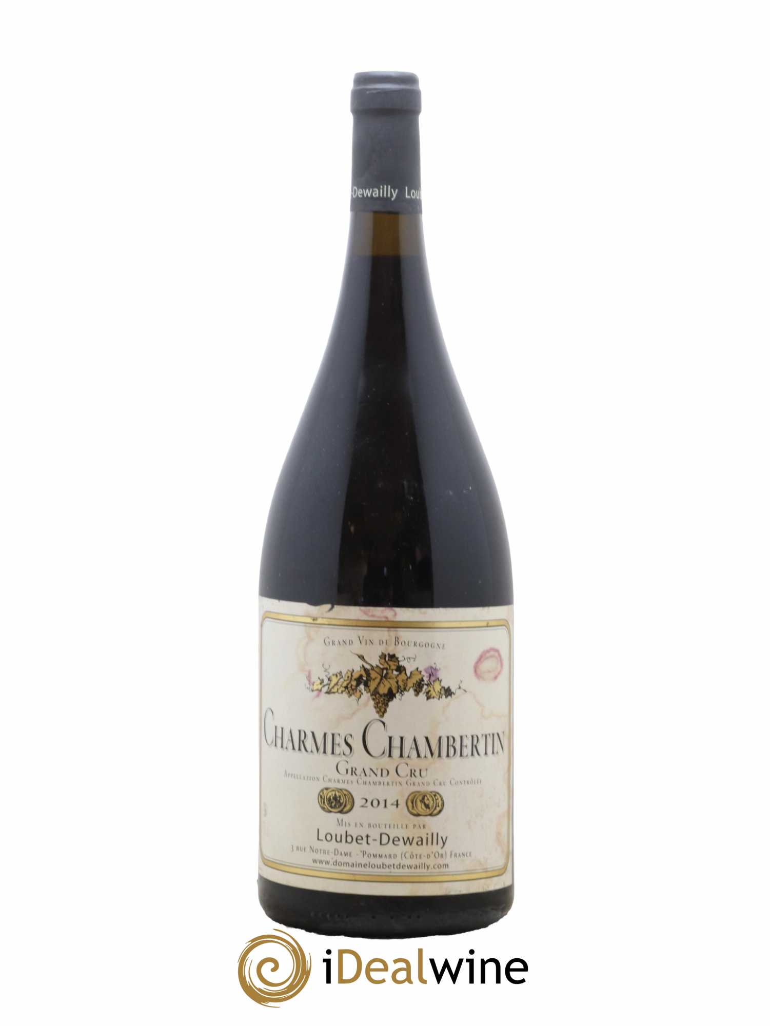 Charmes-Chambertin Grand Cru Loubet Dewailly 2014 - Lot de 1 magnum - 0