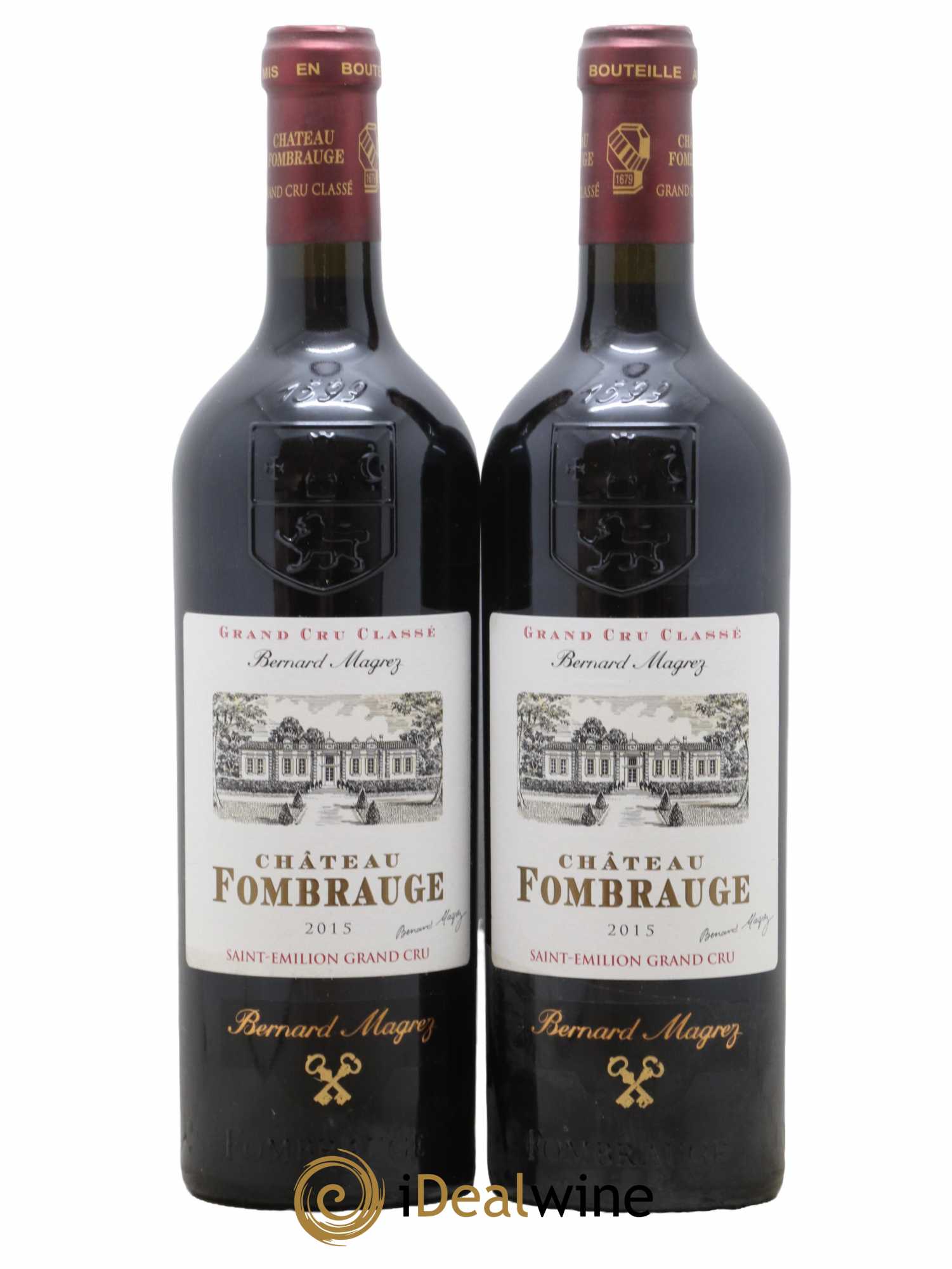 Château Fombrauge Grand Cru Classé 2015 - Posten von 2 Flaschen - 0