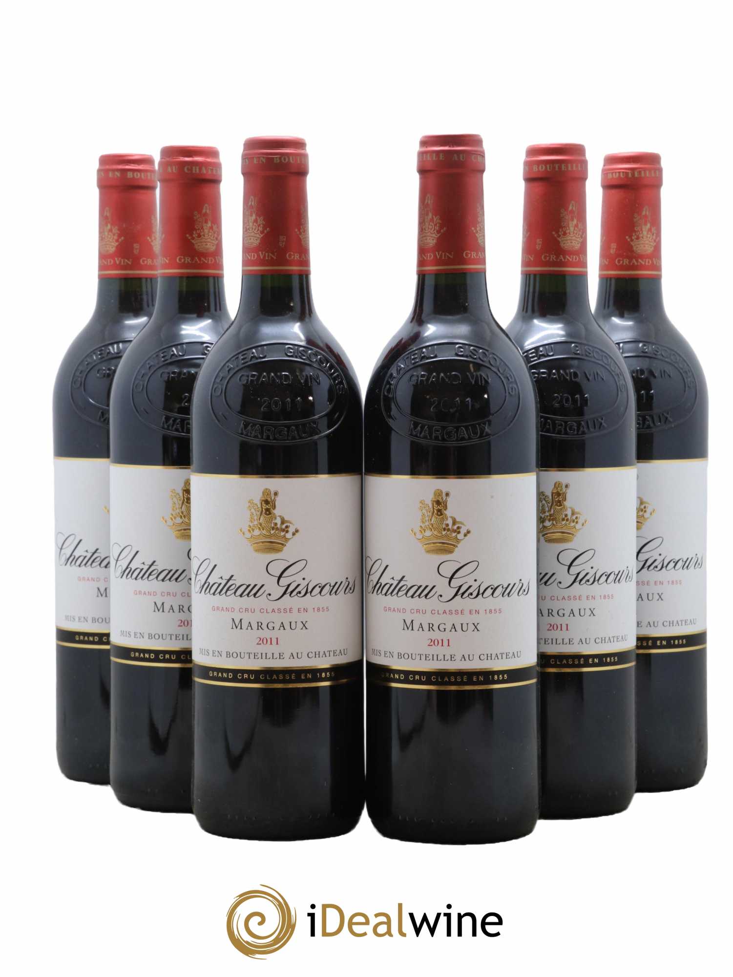 Château Giscours 3ème Grand Cru Classé 2011 - Lot de 6 bouteilles - 0