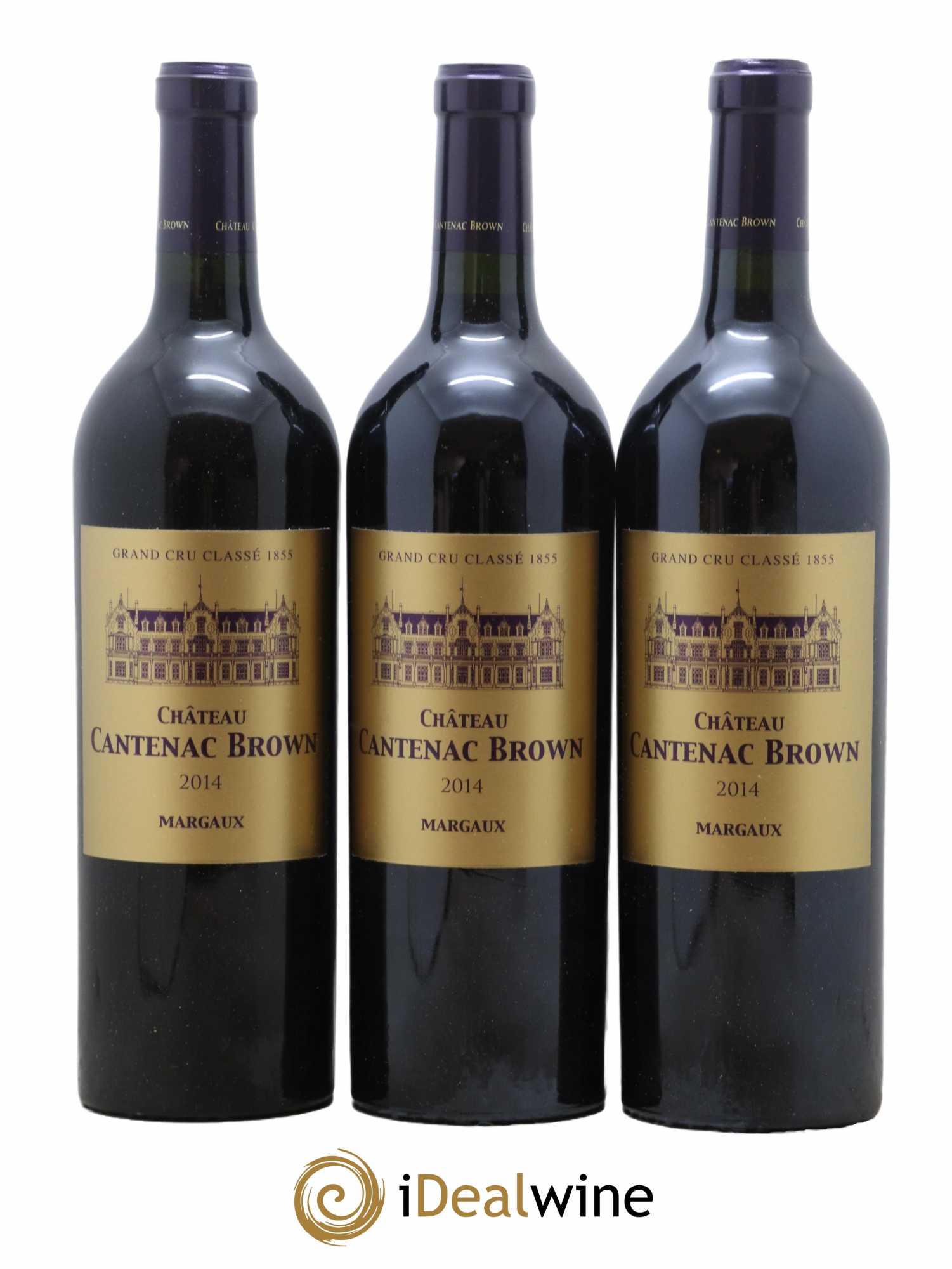 Château Cantenac Brown 3ème Grand Cru Classé 2014 - Lot de 6 bouteilles - 1