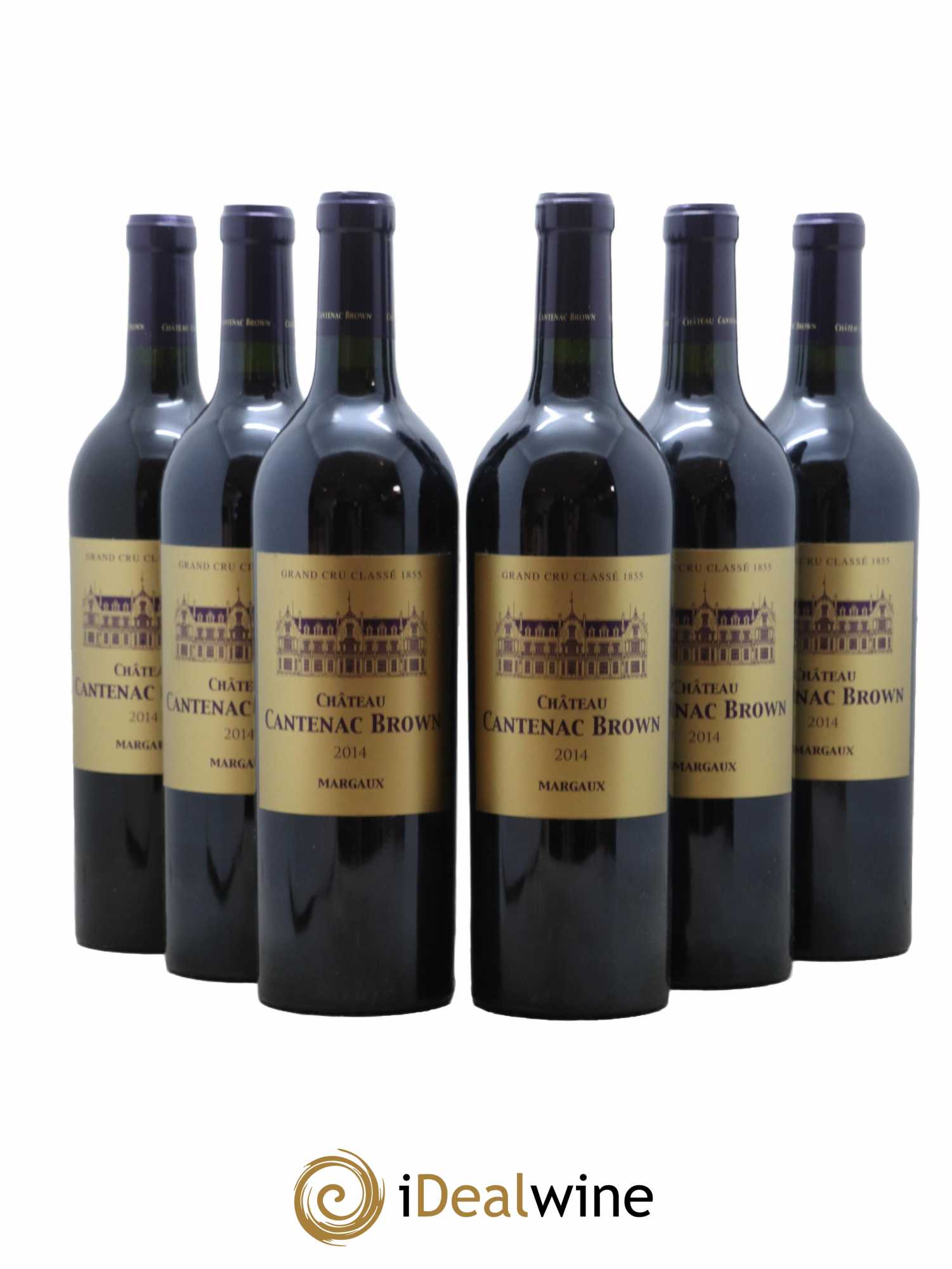 Château Cantenac Brown 3ème Grand Cru Classé 2014 - Lot de 6 bouteilles - 0