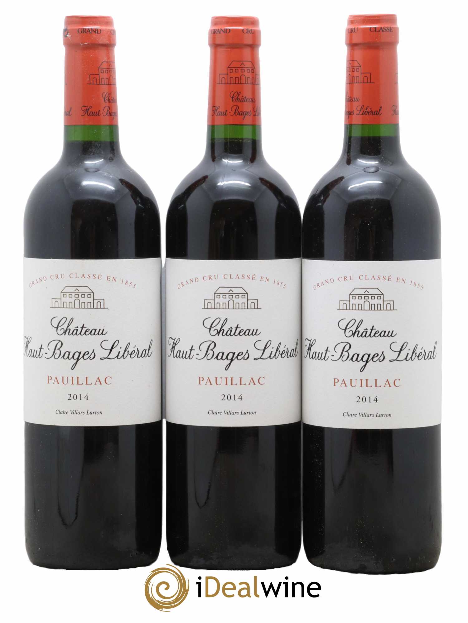 Château Haut Bages Libéral 5ème Grand Cru Classé 2014 - Lot de 6 bouteilles - 1