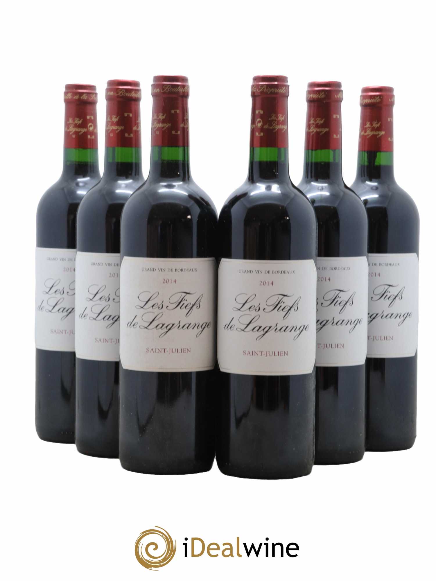 Les Fiefs de Lagrange Second Vin 2014 - Lot de 6 bouteilles - 0