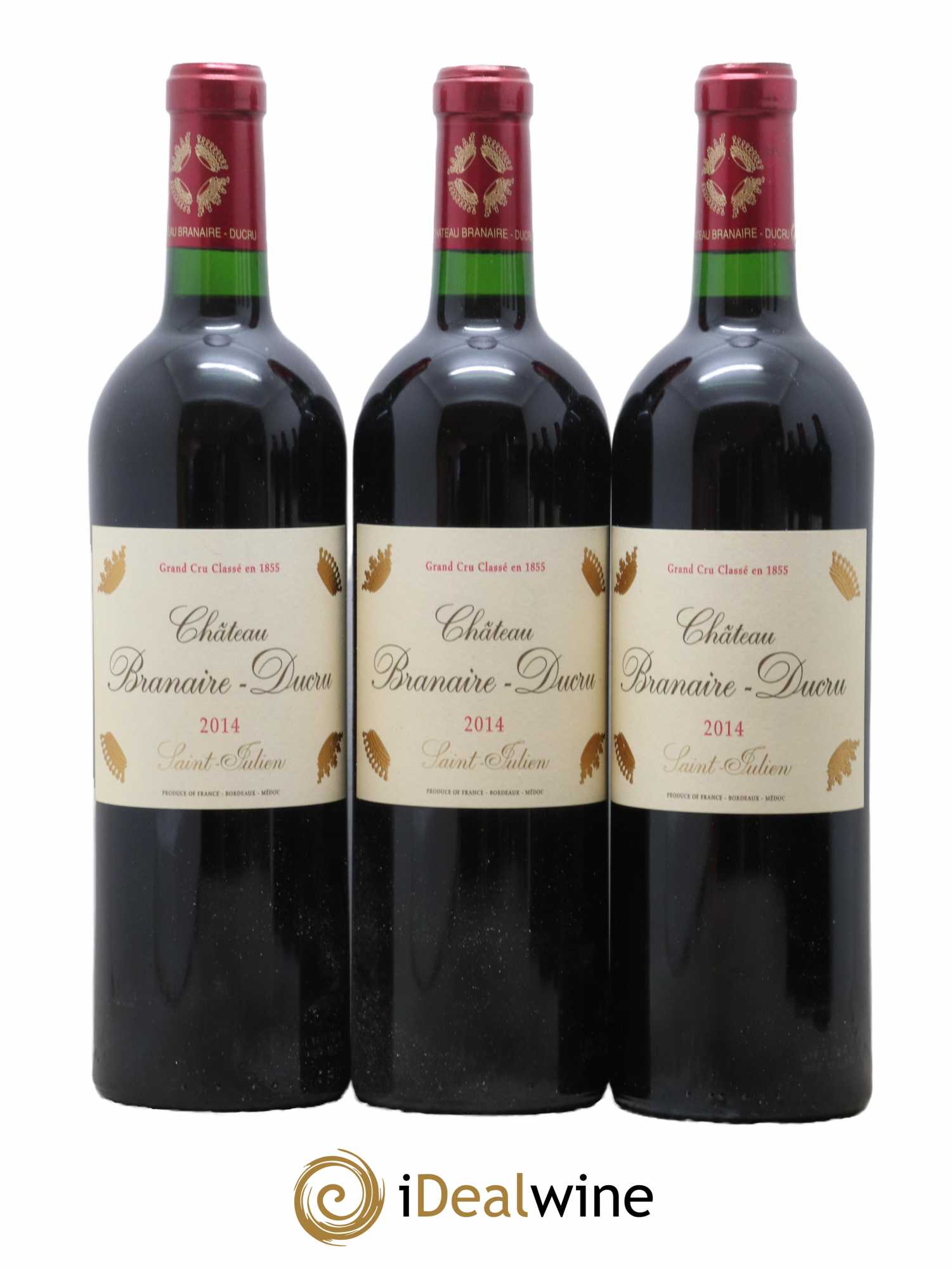 Château Branaire Ducru 4ème Grand Cru Classé 2014 - Lotto di 6 bottiglie - 1