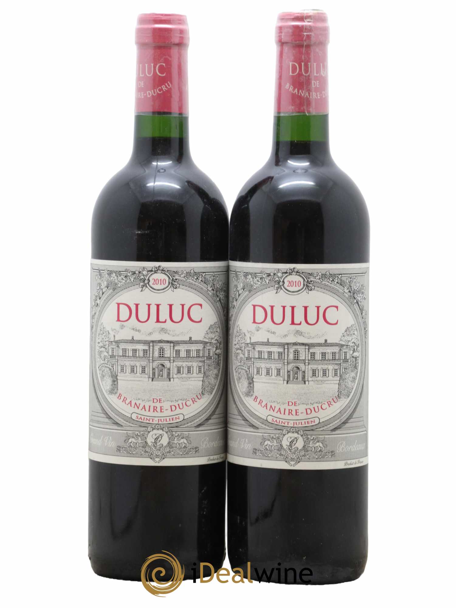 Duluc de Branaire Second Vin 2010 - Lot de 2 bouteilles - 0