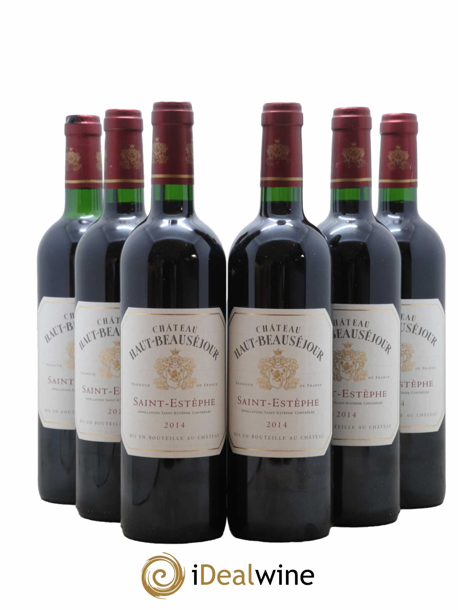 Château Haut Beauséjour Cru Bourgeois 2014 - Lot de 6 bouteilles - 0