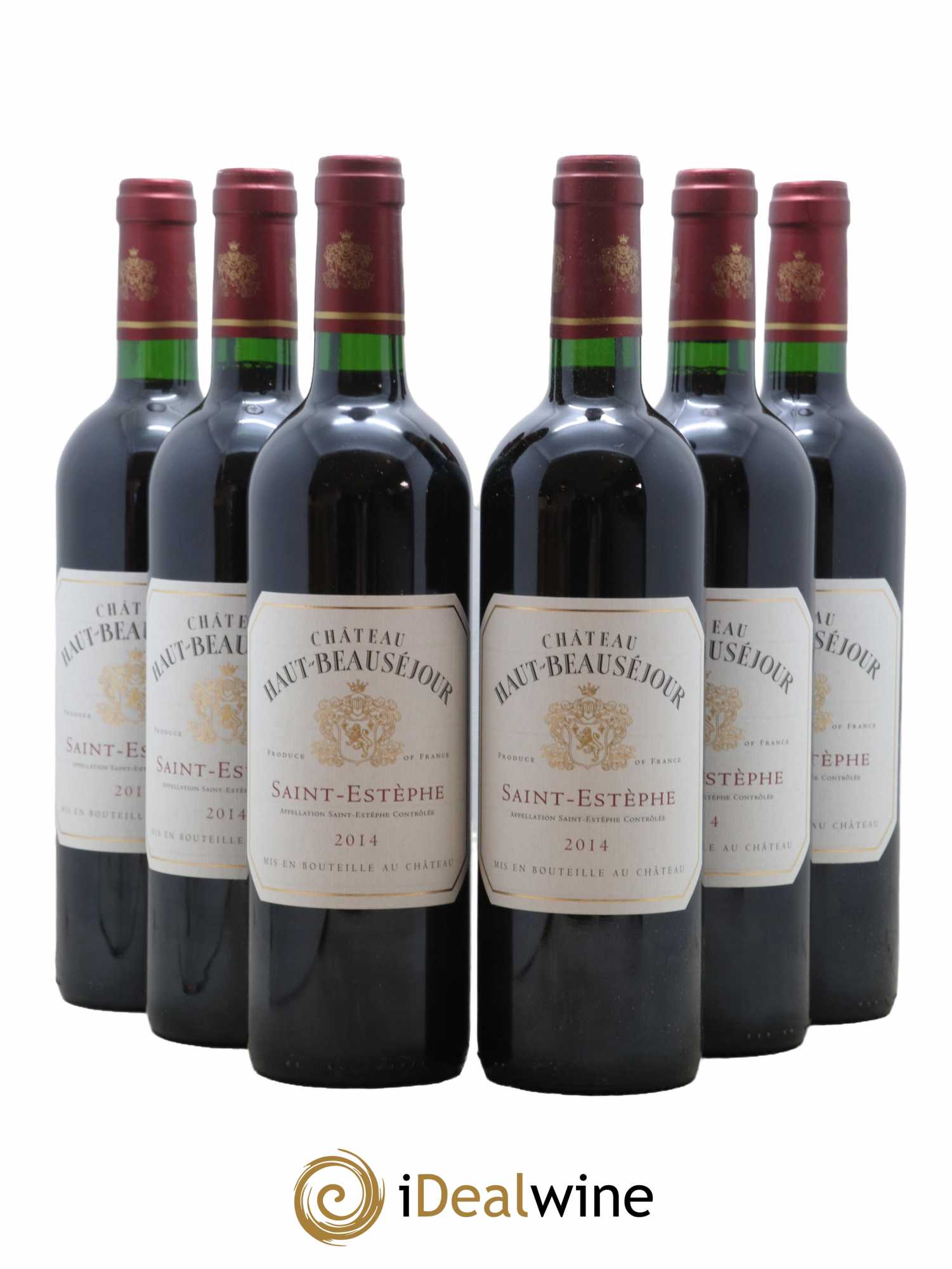 Château Haut Beauséjour Cru Bourgeois 2014 - Lot de 6 bouteilles - 0