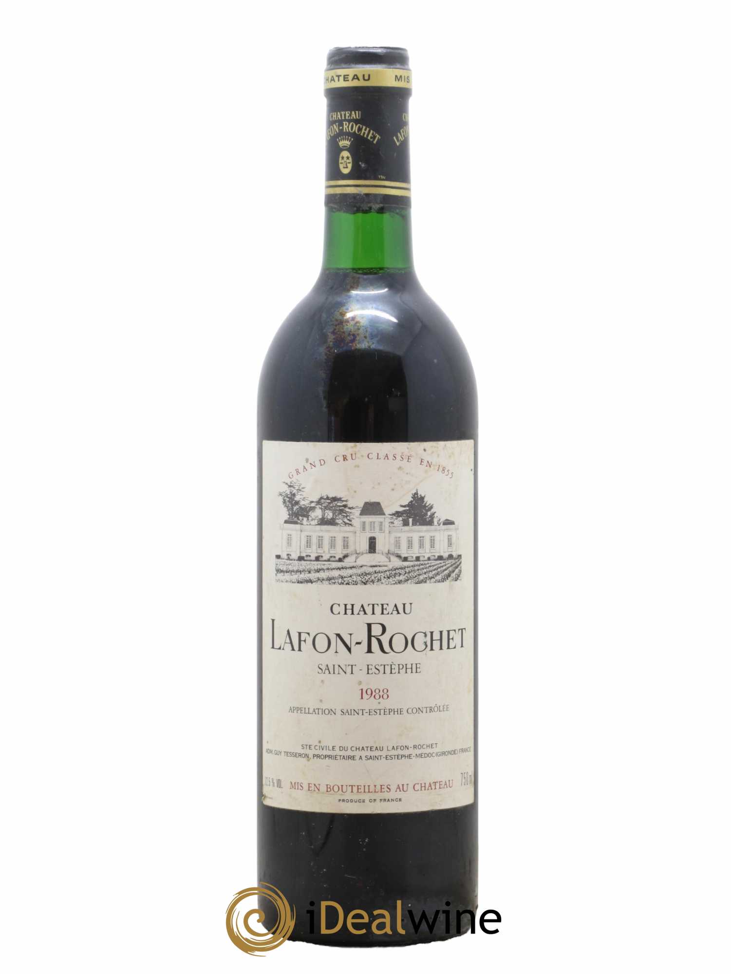 Château Lafon Rochet 4ème Grand Cru Classé 1988 - Lot de 1 bouteille - 0