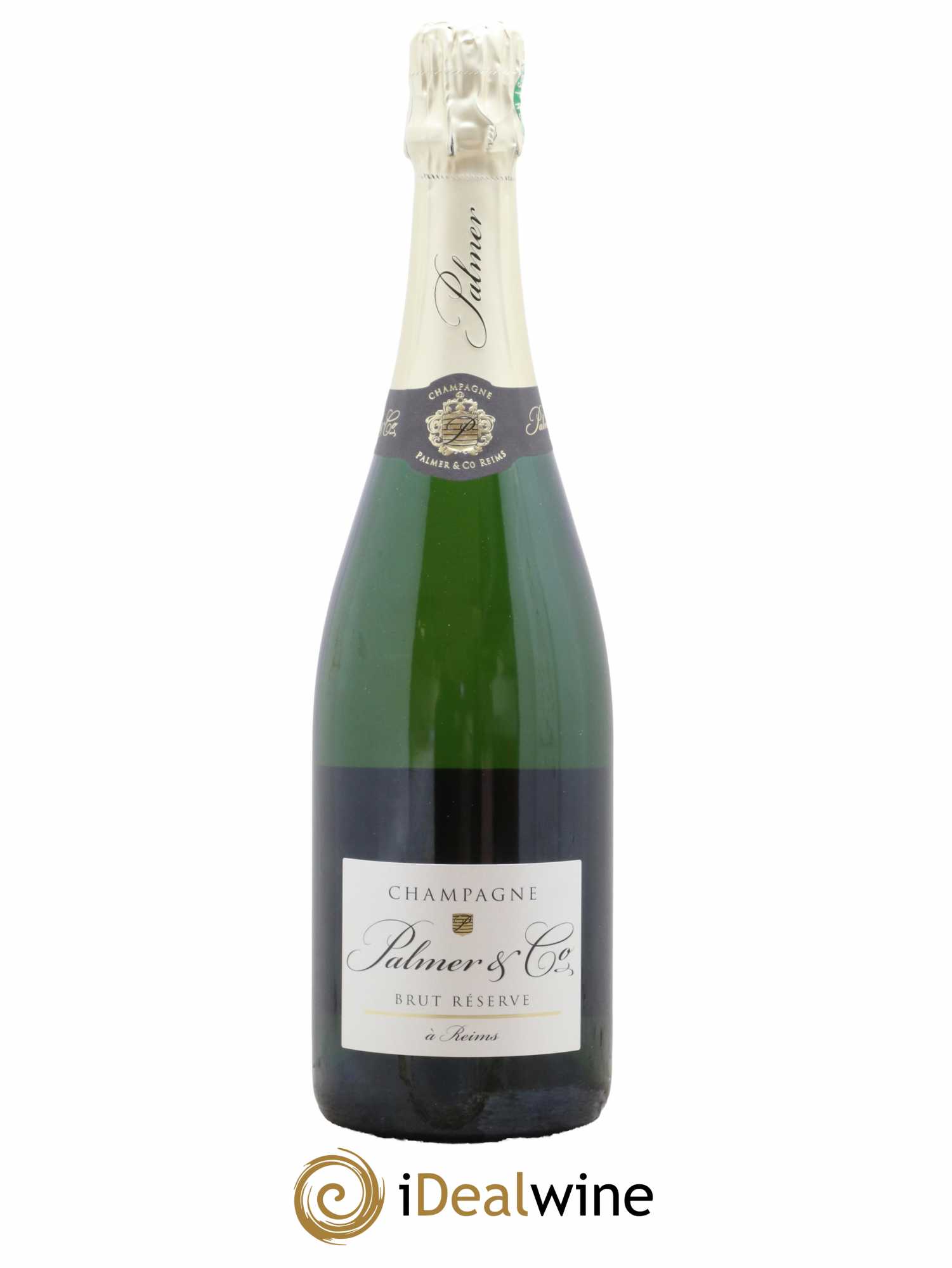 Champagne Brut Réserve Palmer & Co - Lot de 1 bouteille - 1
