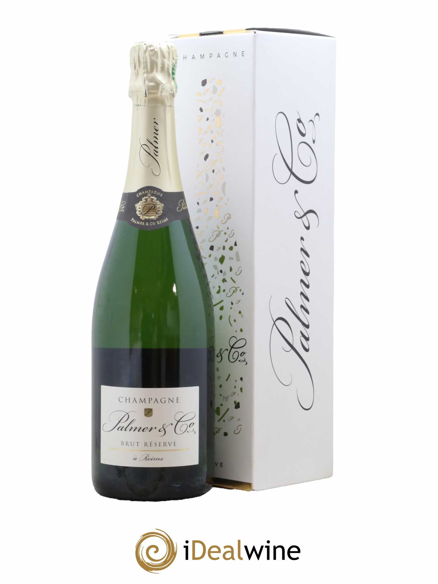 Champagne Brut Réserve Palmer & Co - Lot de 1 bouteille - 0